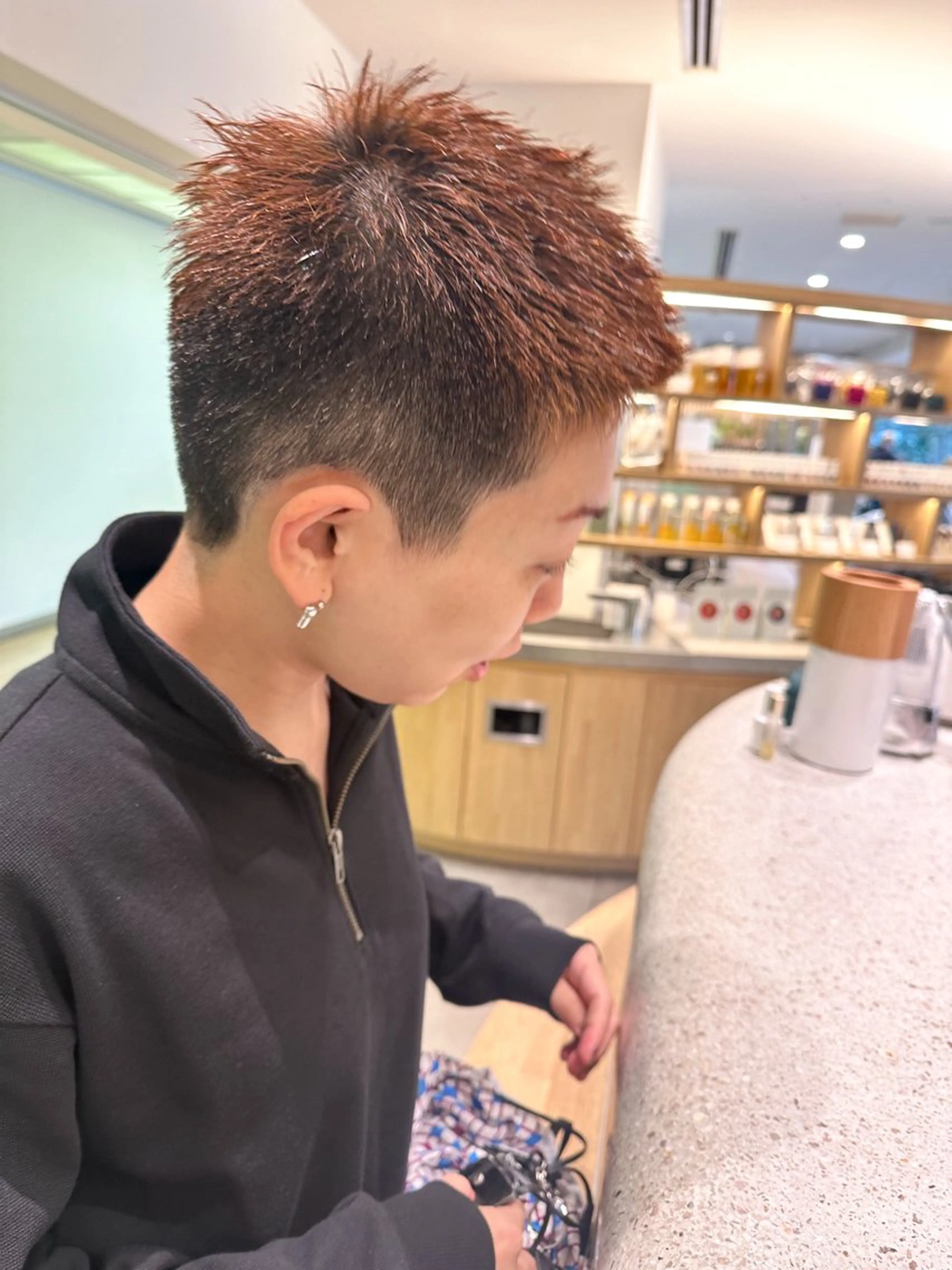 【ワンカラー＋カット＋トリートメント＋撮影】の写真