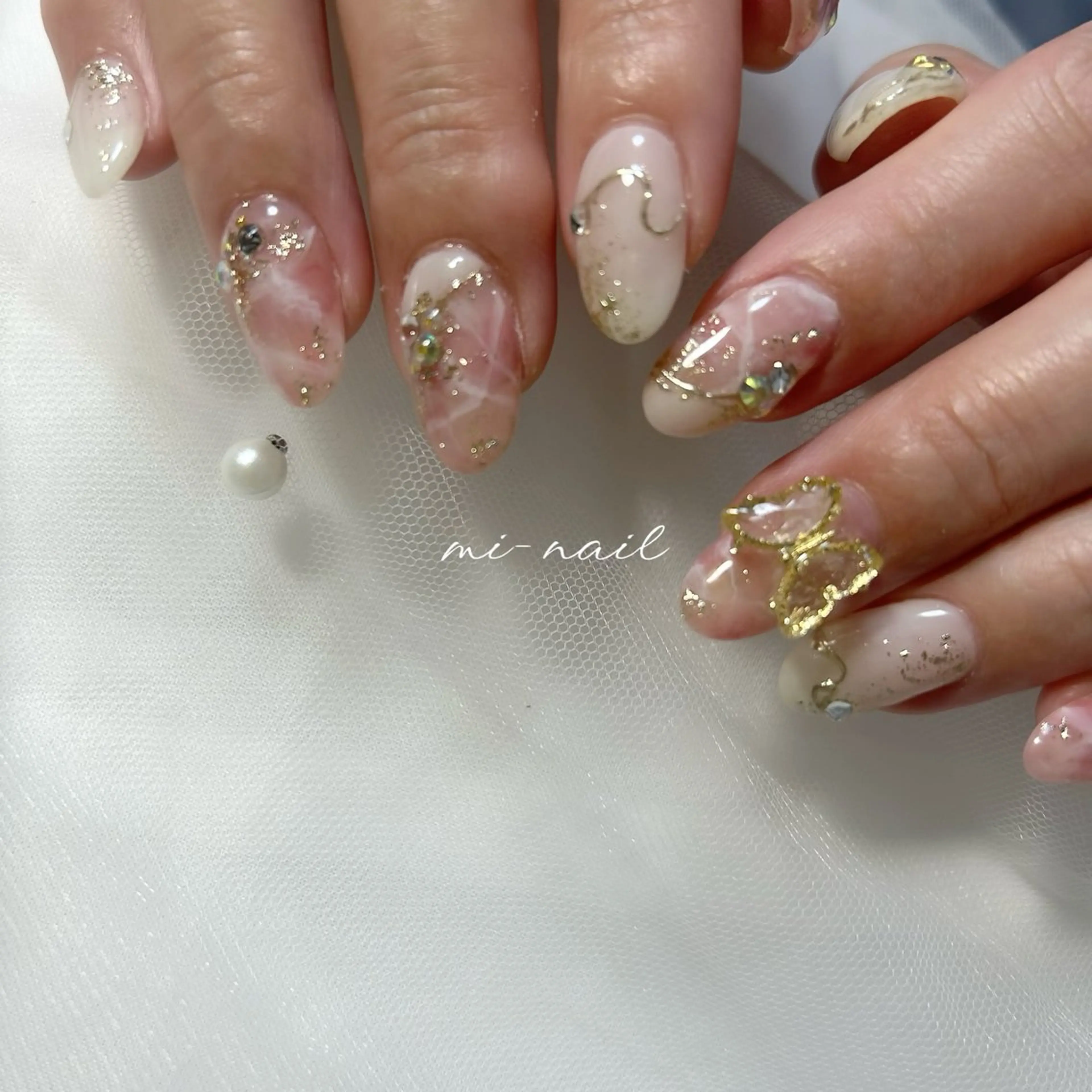 ネイル ハンドネイル ..mi_nail..所属・..mi-nail ..のネイルデザイン