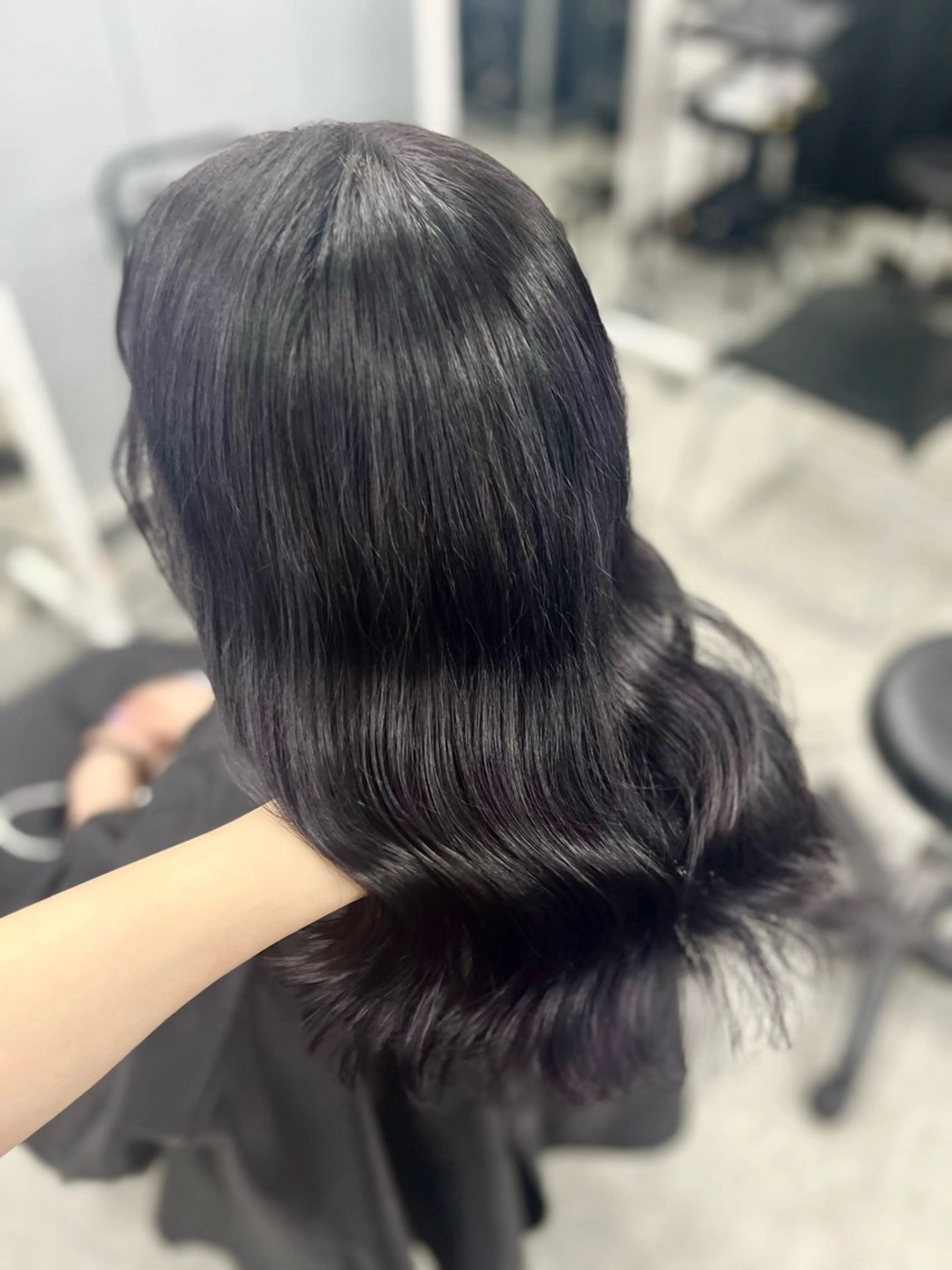 カラー ベージュ・ラベンダー カラー🎀りりのヘアスタイル