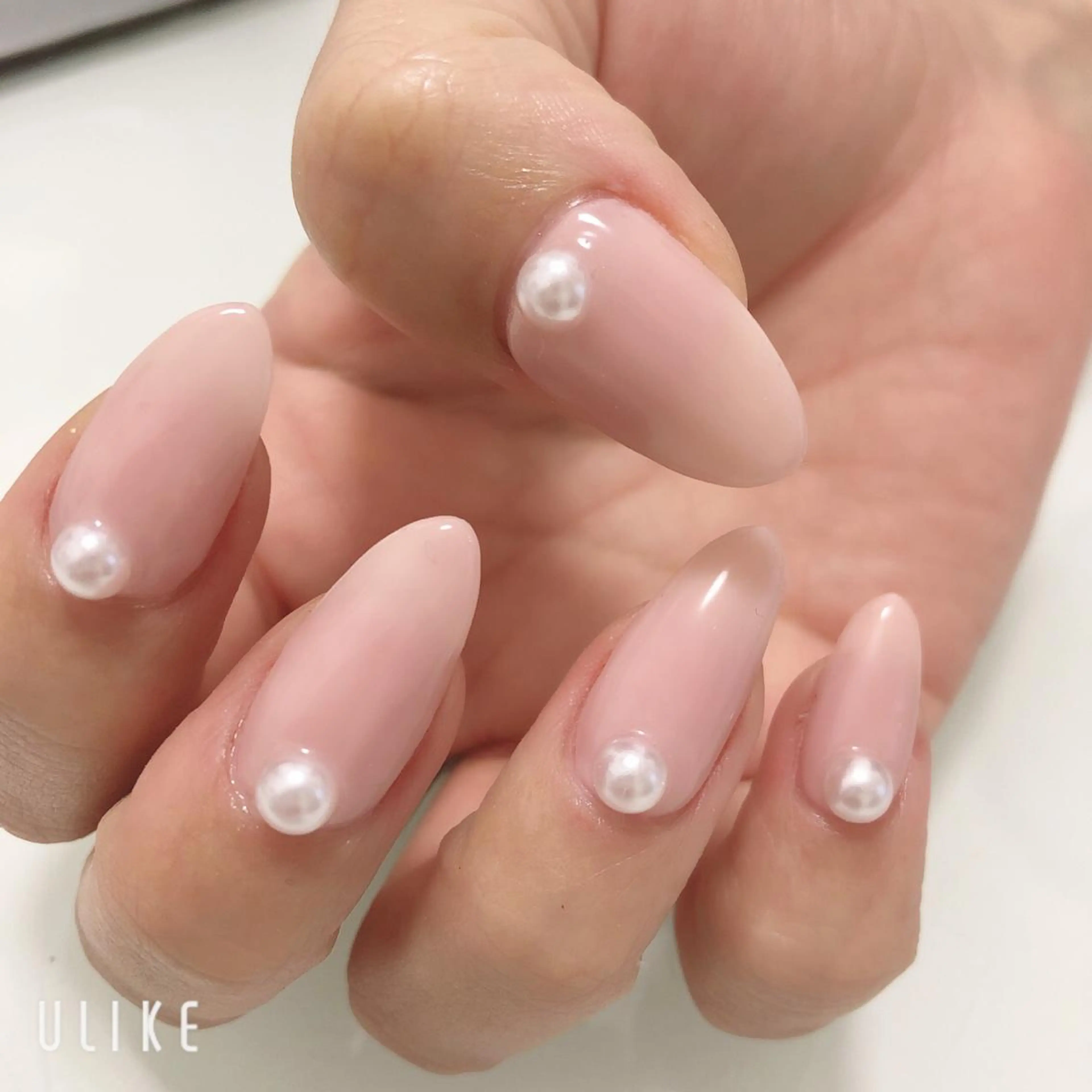 ネイル 桜ネイル クリアネイル ジェルネイル パステルネイル ピンク Azulsou 廣川愛のネイルデザイン