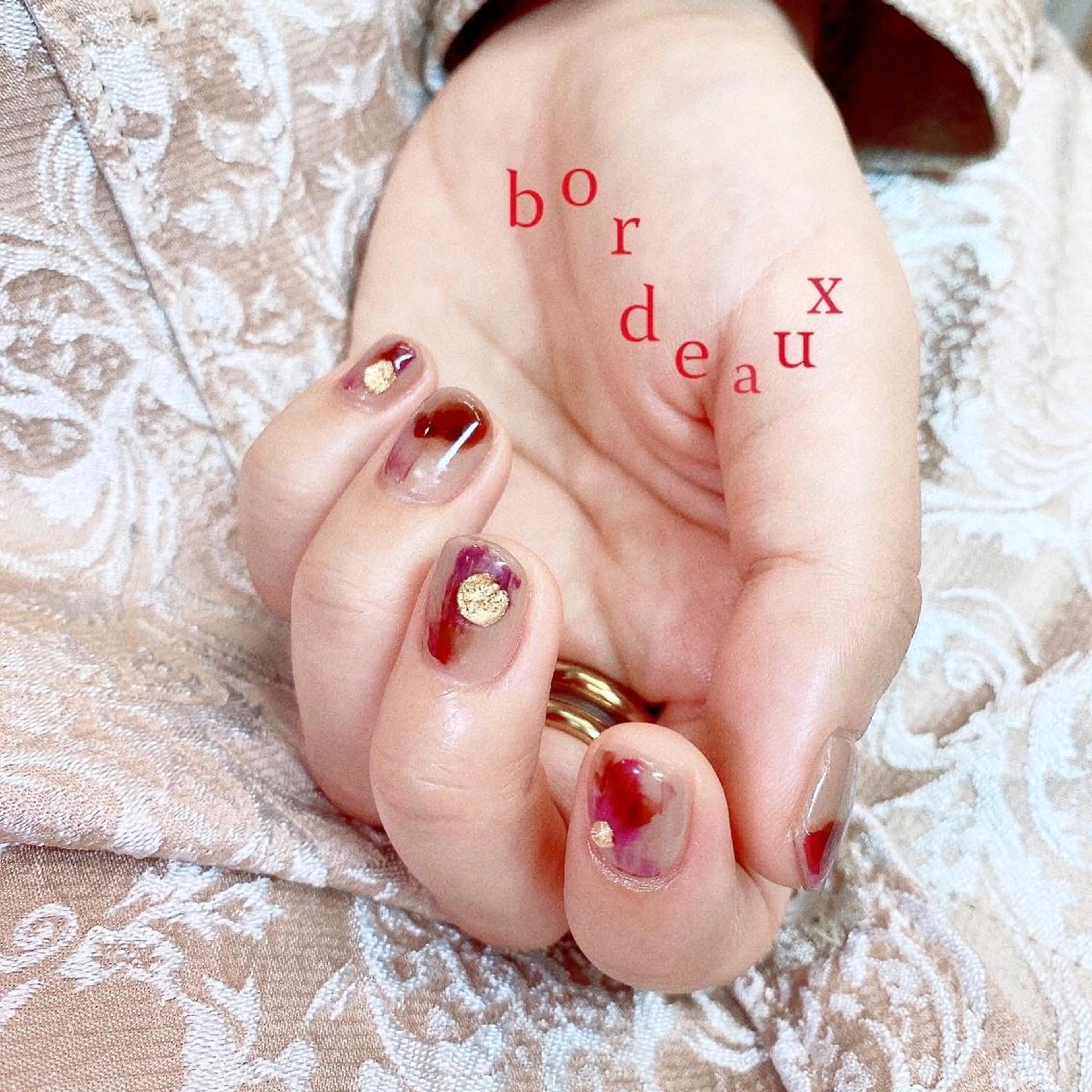 ネイル 長さ出し ハンドネイル Nailist SUZU所属・Nailist suzuのネイルデザイン