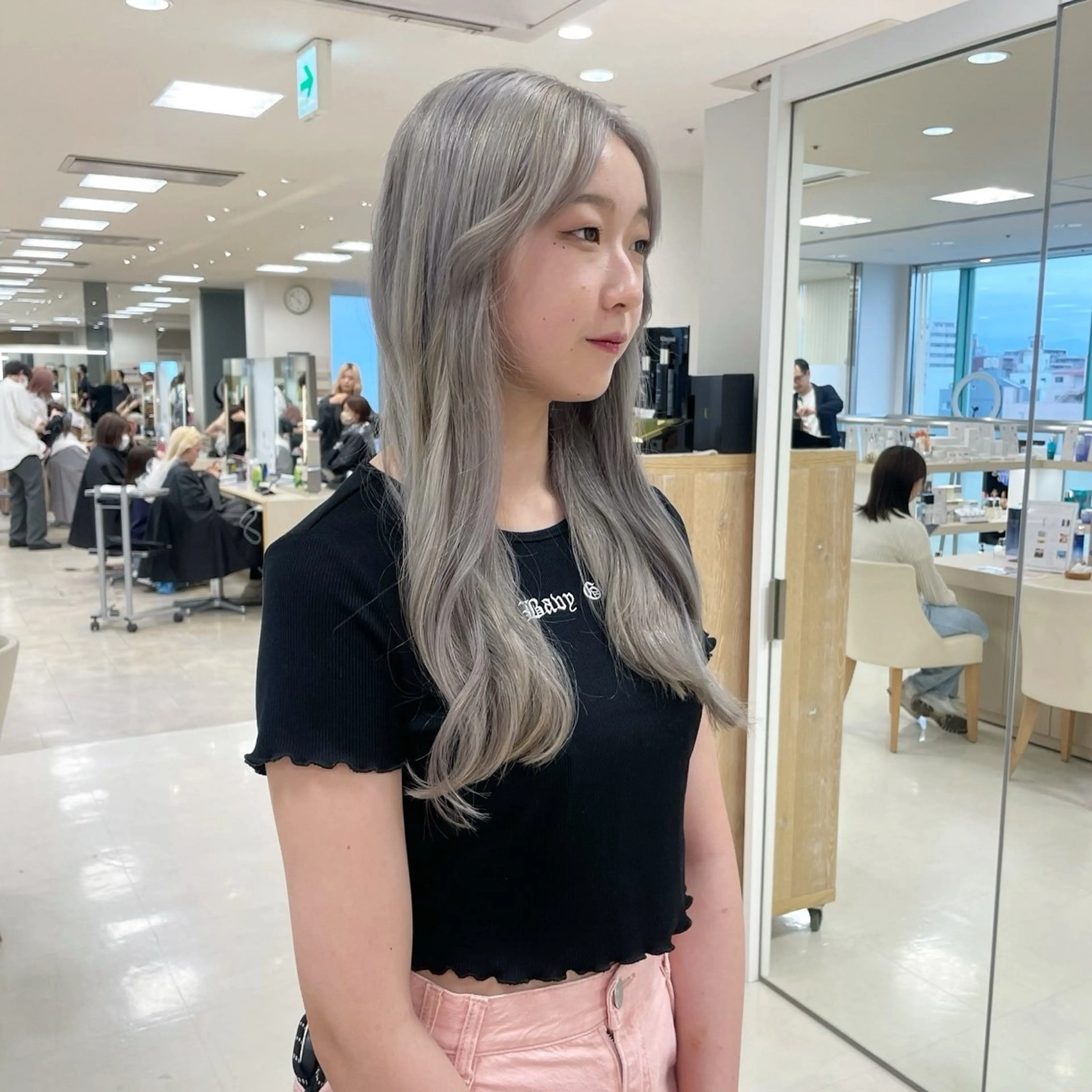 ロング カラー パーマ ヘアアレンジ 🍒KIKUCHI KANAE🍒のヘアスタイル