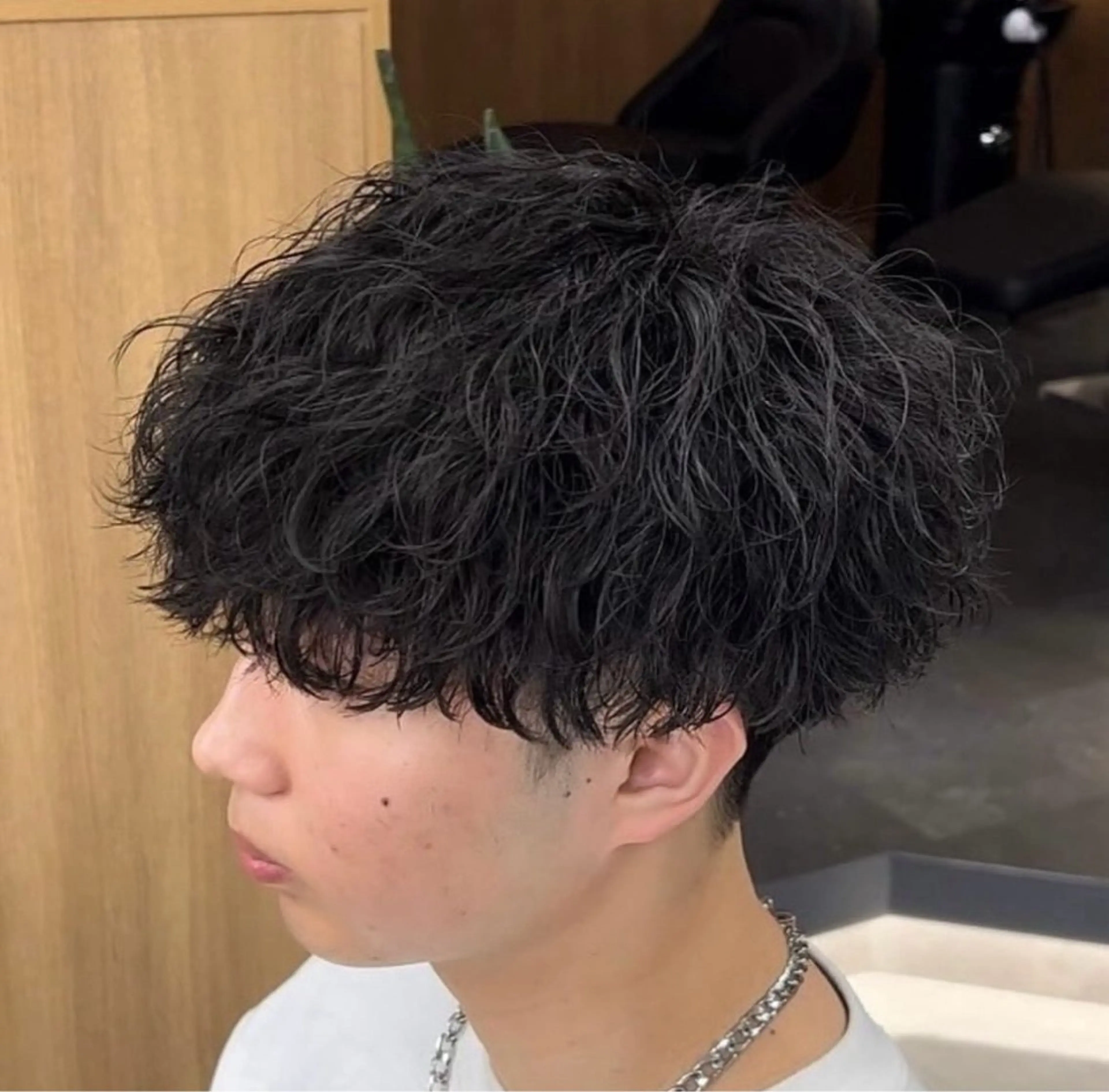 ショート パーマ メンズ 🖤Ayumi🖤 メンズ特化❤️‍🔥のヘアスタイル