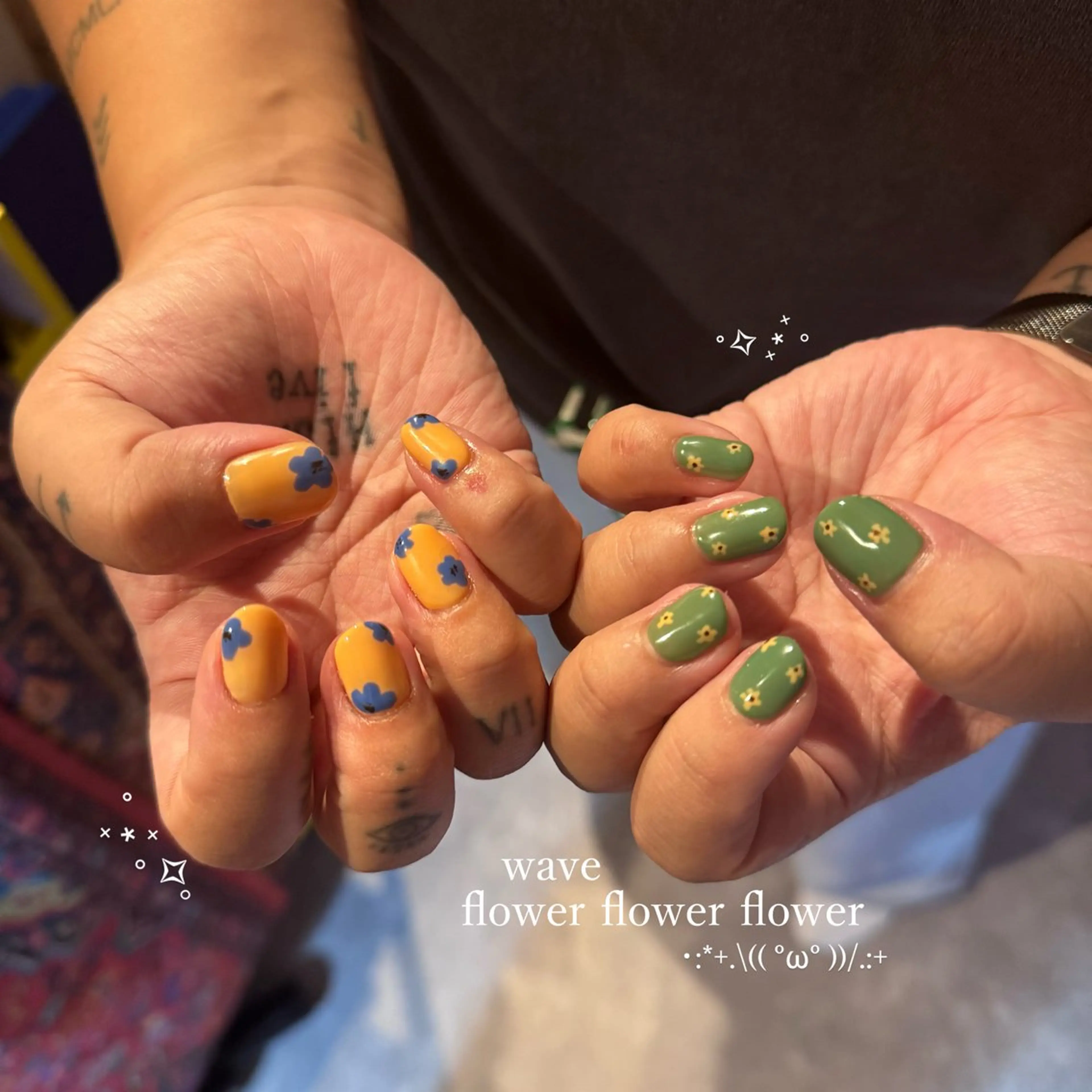 ショート nail space wave所属・nail space waveのネイルデザイン