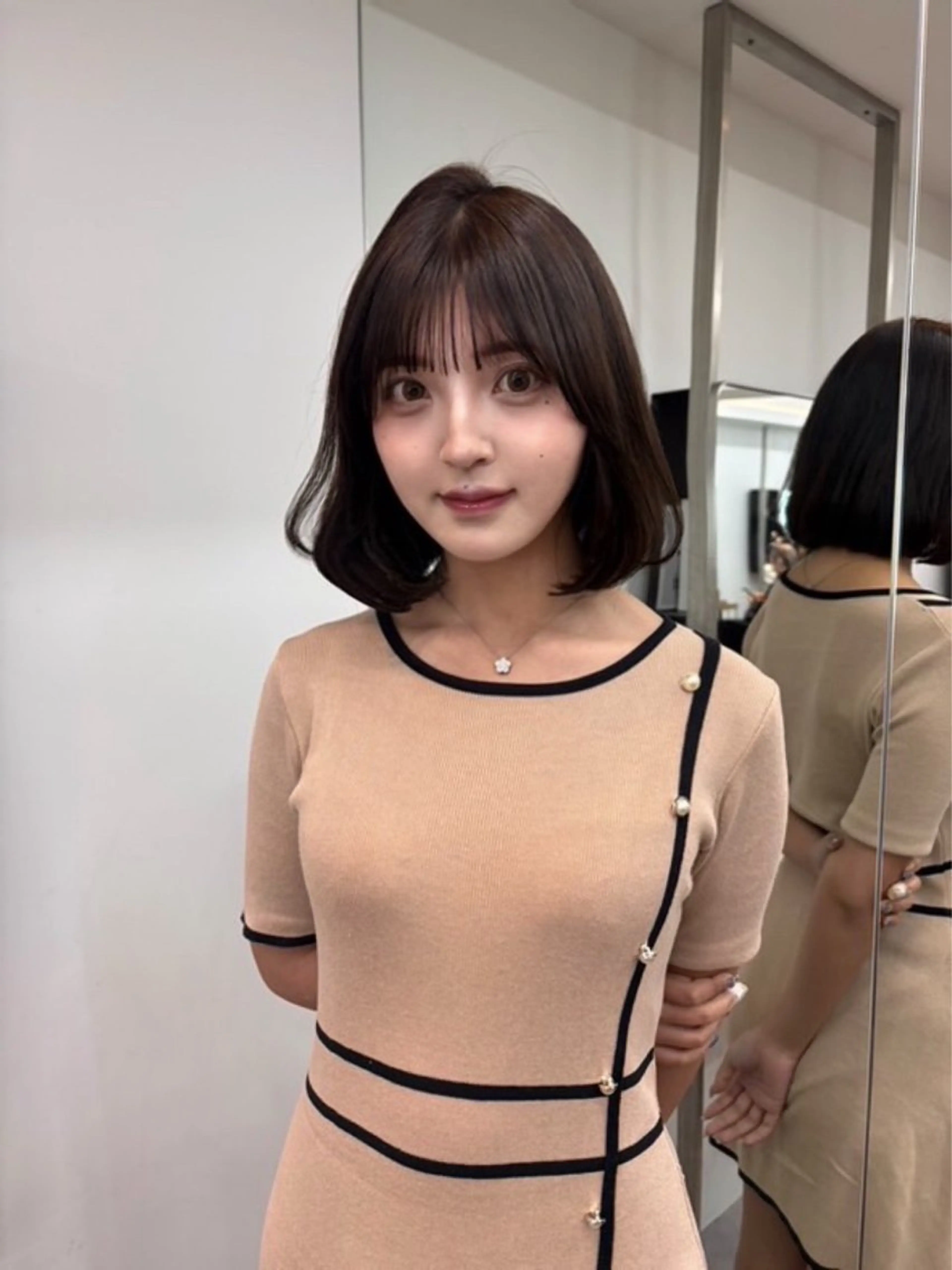 【Ｕ30限定♡】ボブcut＋限定 .𖥔 ݁艶treatment.𖥔 ݁の写真