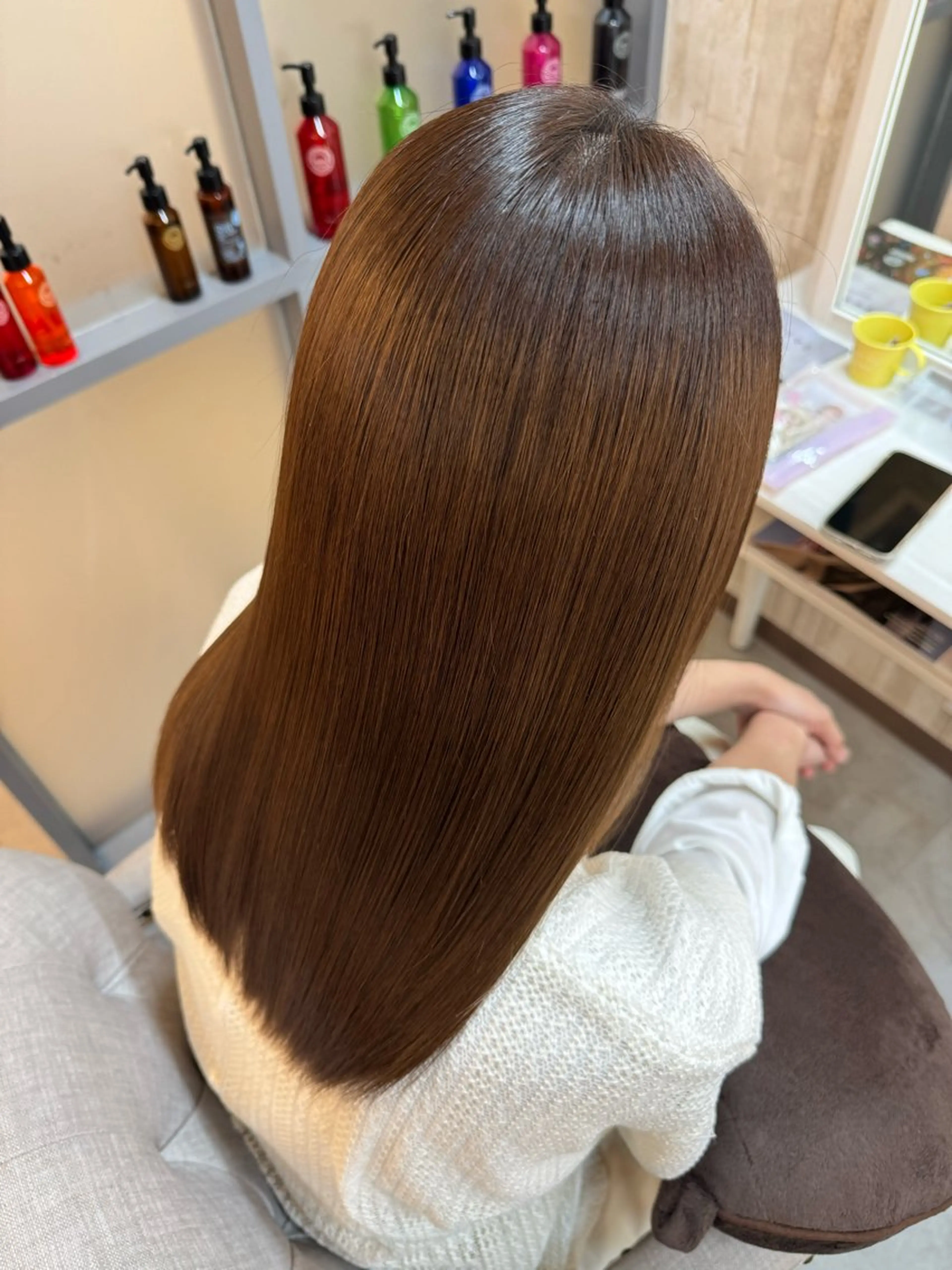 she2大宮 なぎのヘアスタイル