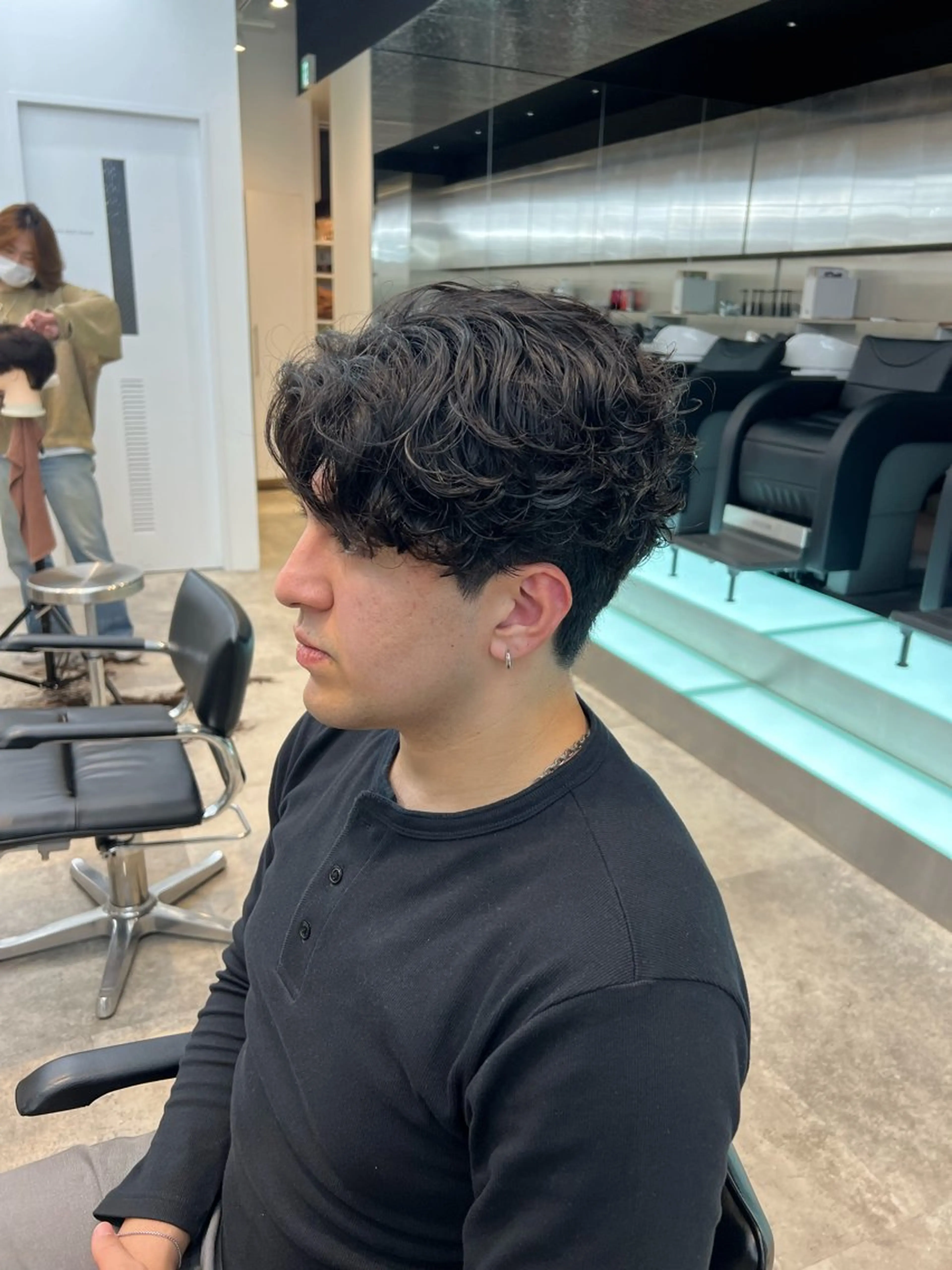 パーマ メンズ fifth PARK所属・fifth PARK HIN★T★のヘアスタイル