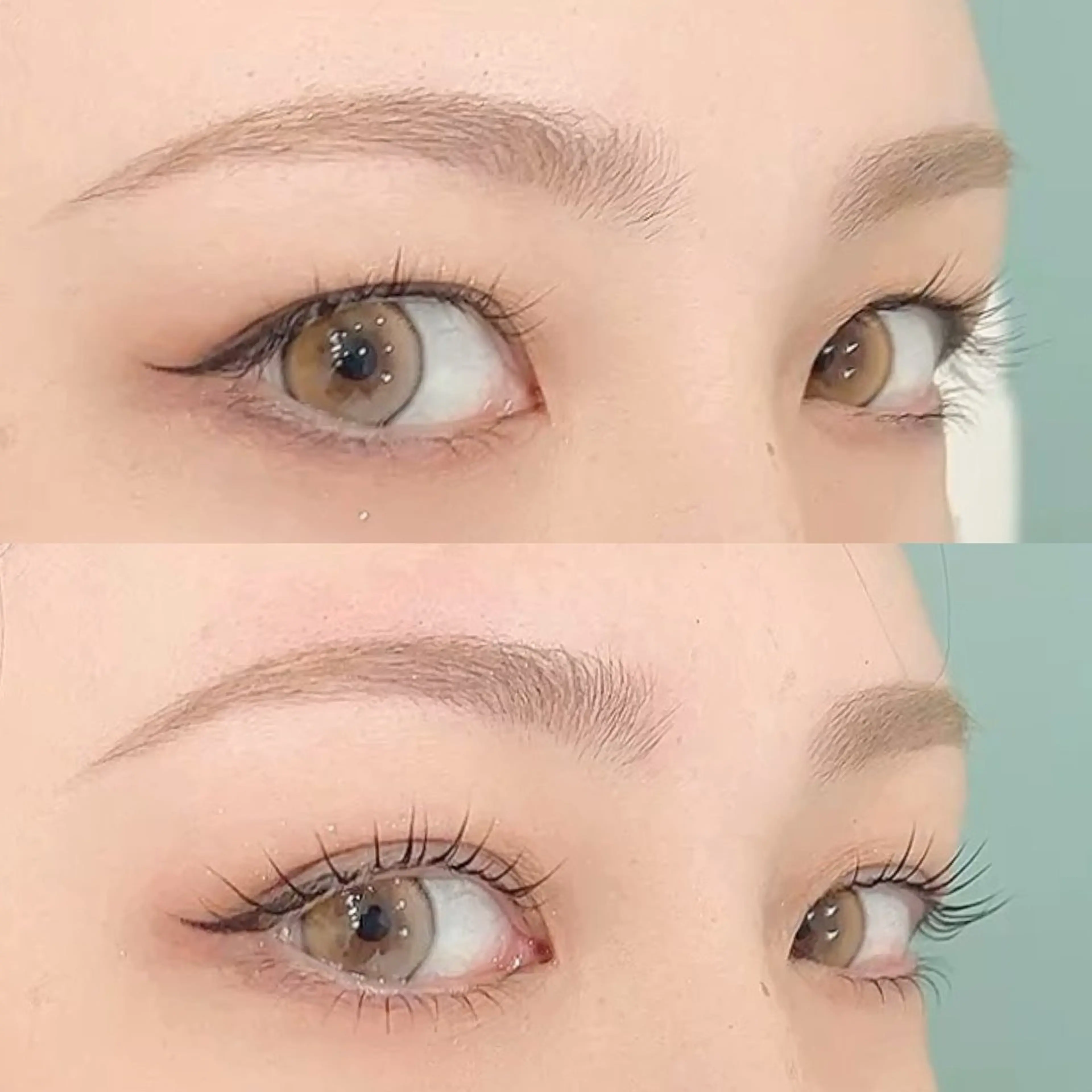 マツエク・マツパ まつげパーマ 一重×まつ毛パーマ マツパ 【O's】米野木店 原田のマツエク・マツパデザイン