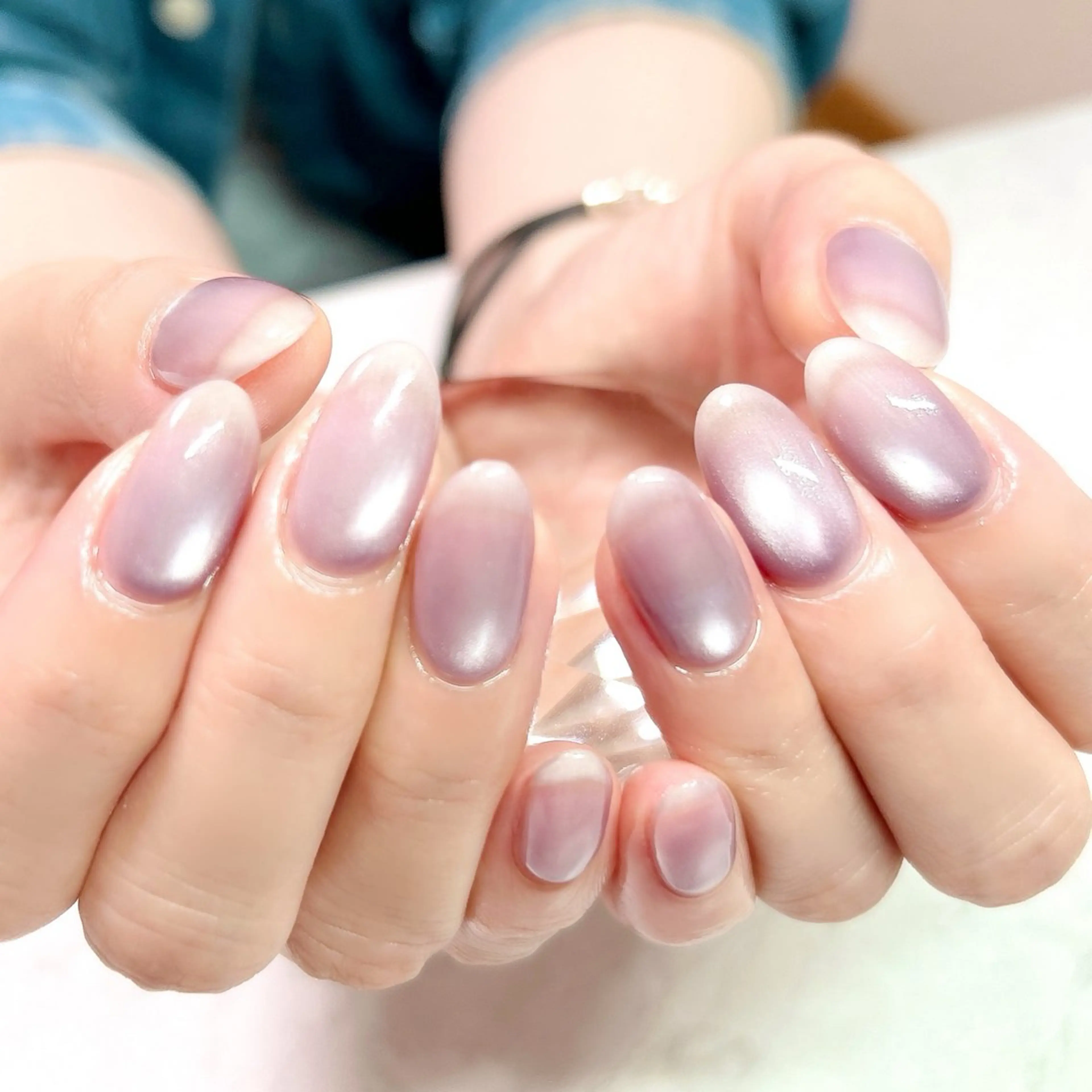 ネイル マグネットネイル private salon Reiのネイルデザイン