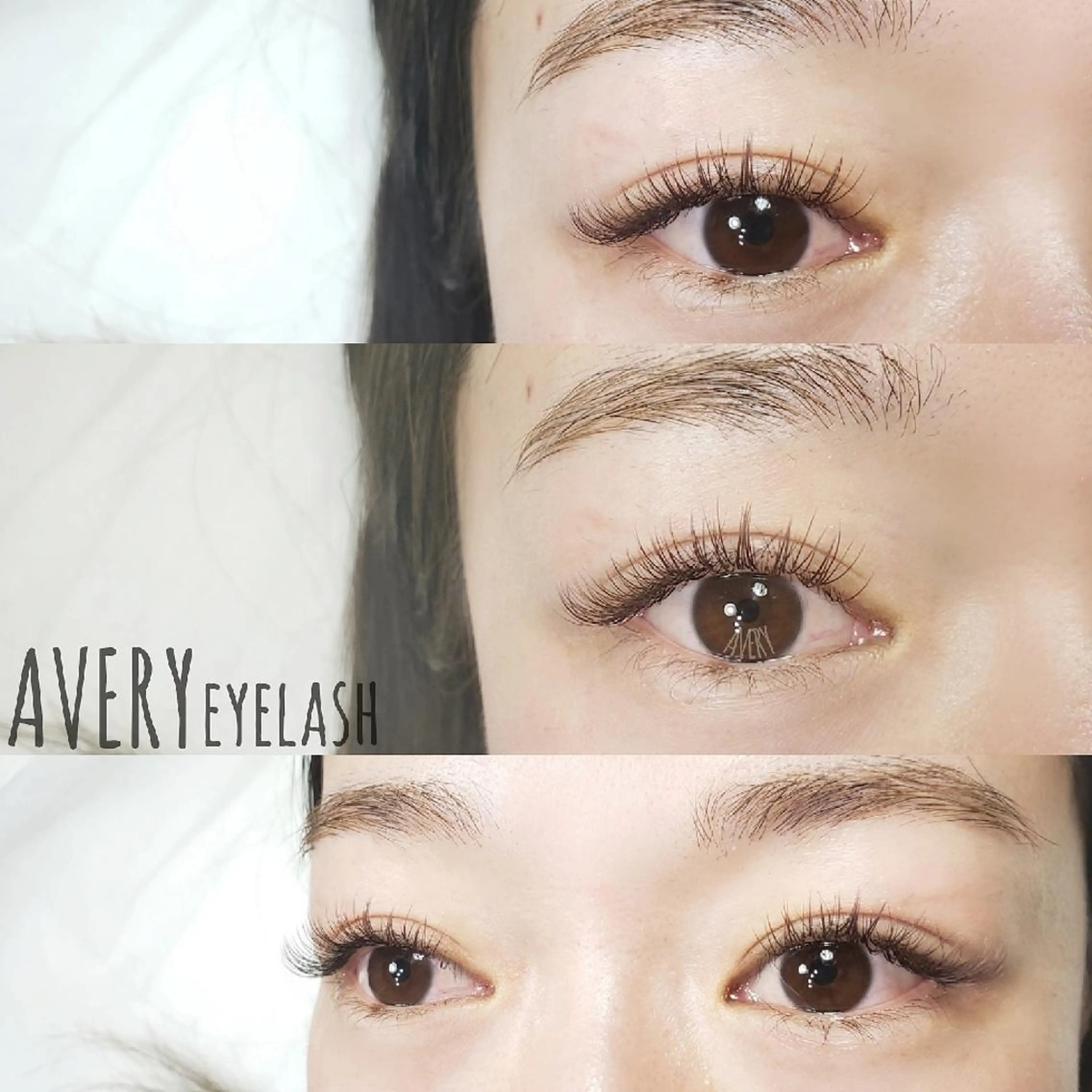 マツエク・マツパ フラットラッシュ Eyelash salon AVERY所属・四条烏丸  AVERYのマツエク・マツパデザイン
