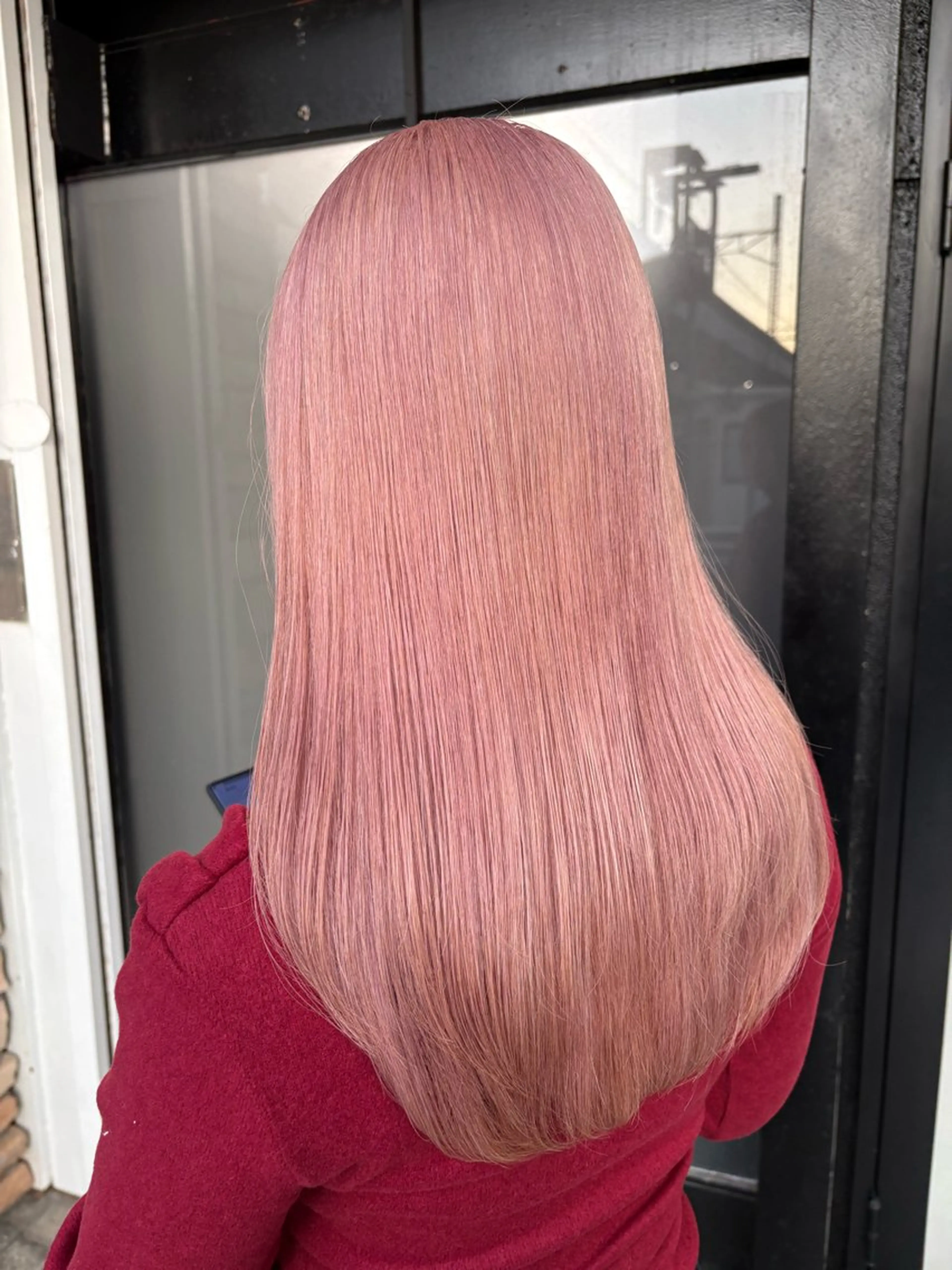 ロング カラー カット ヘアカラー トリートメント ハイトーン/韓国風/ 艶髪/吉祥寺のヘアスタイル