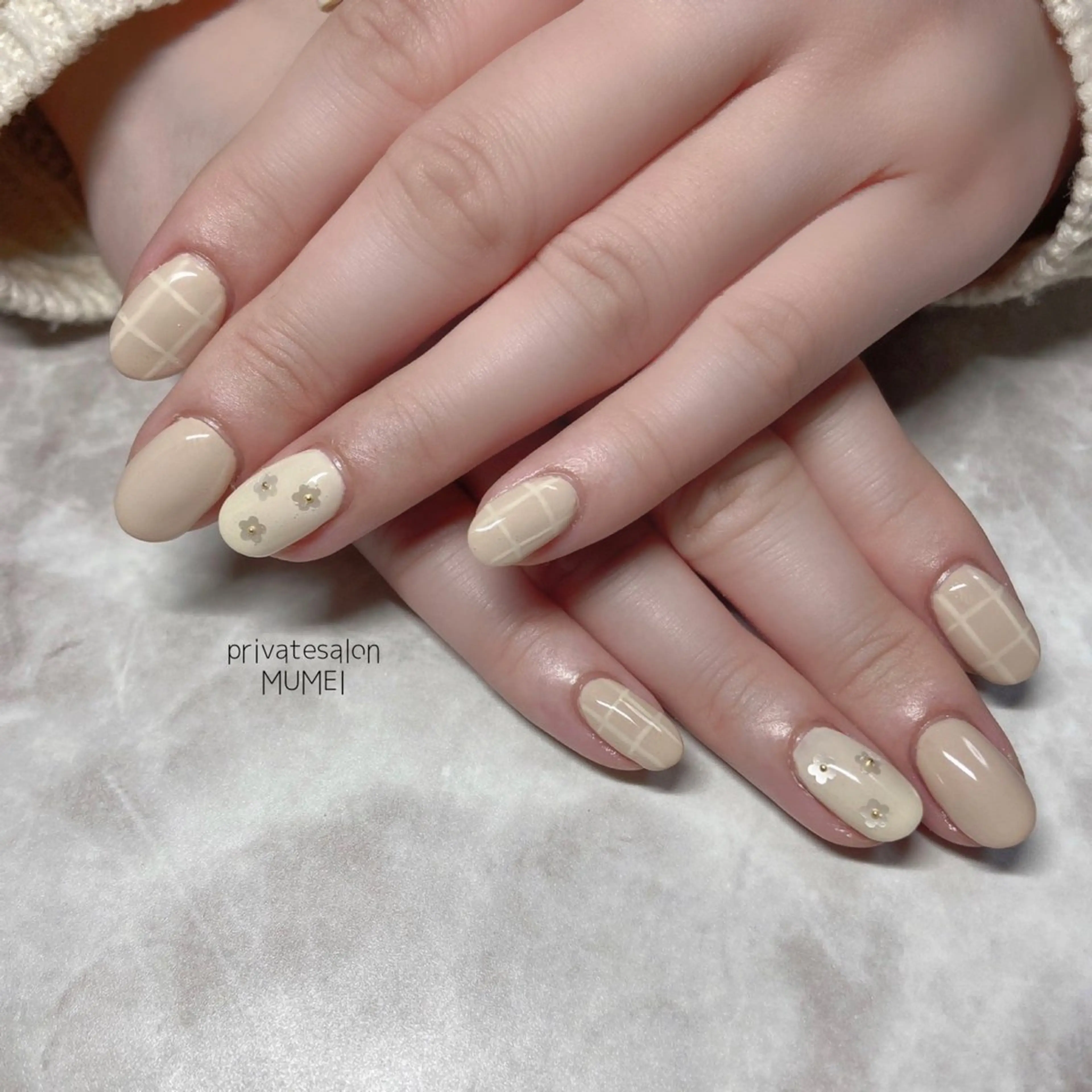 ネイル 春ネイル private salon MUMEI所属・🫧 KAORIのネイルデザイン