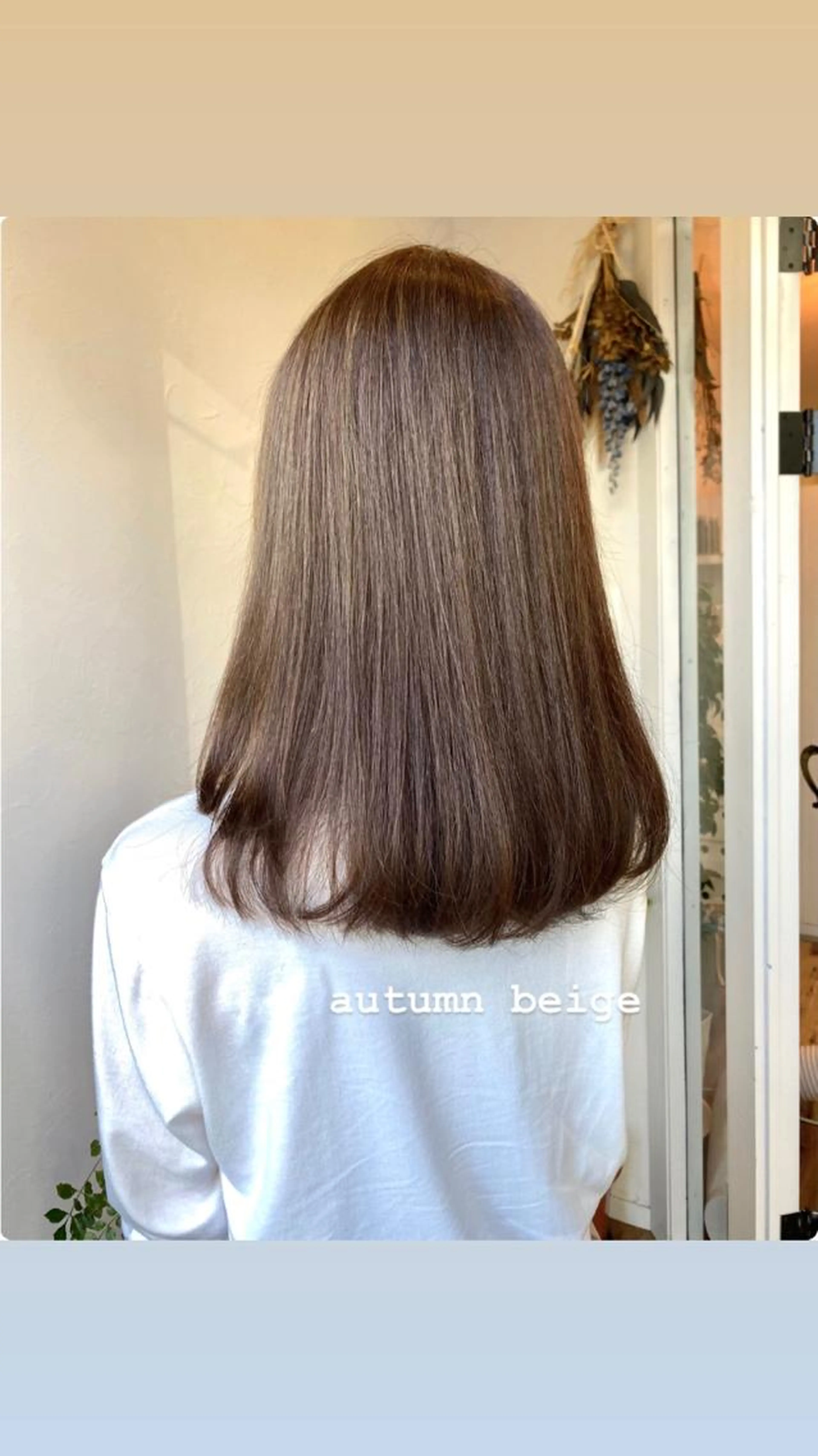 人気NO.2⭐️カット+プレミアム縮毛矯正+トリートメントの写真