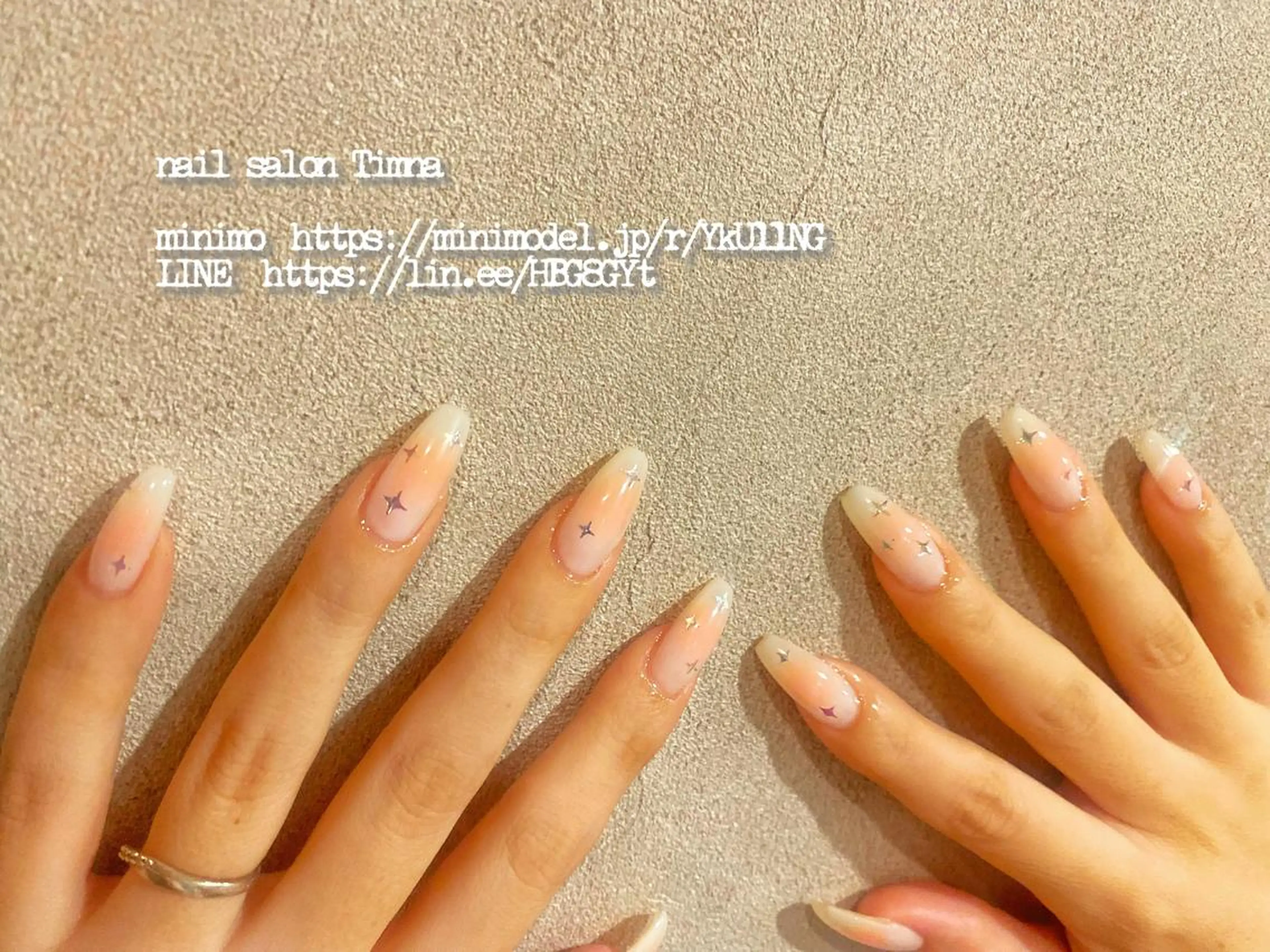 セミロング NAILSALON 🍔Timna🍟のネイルデザイン
