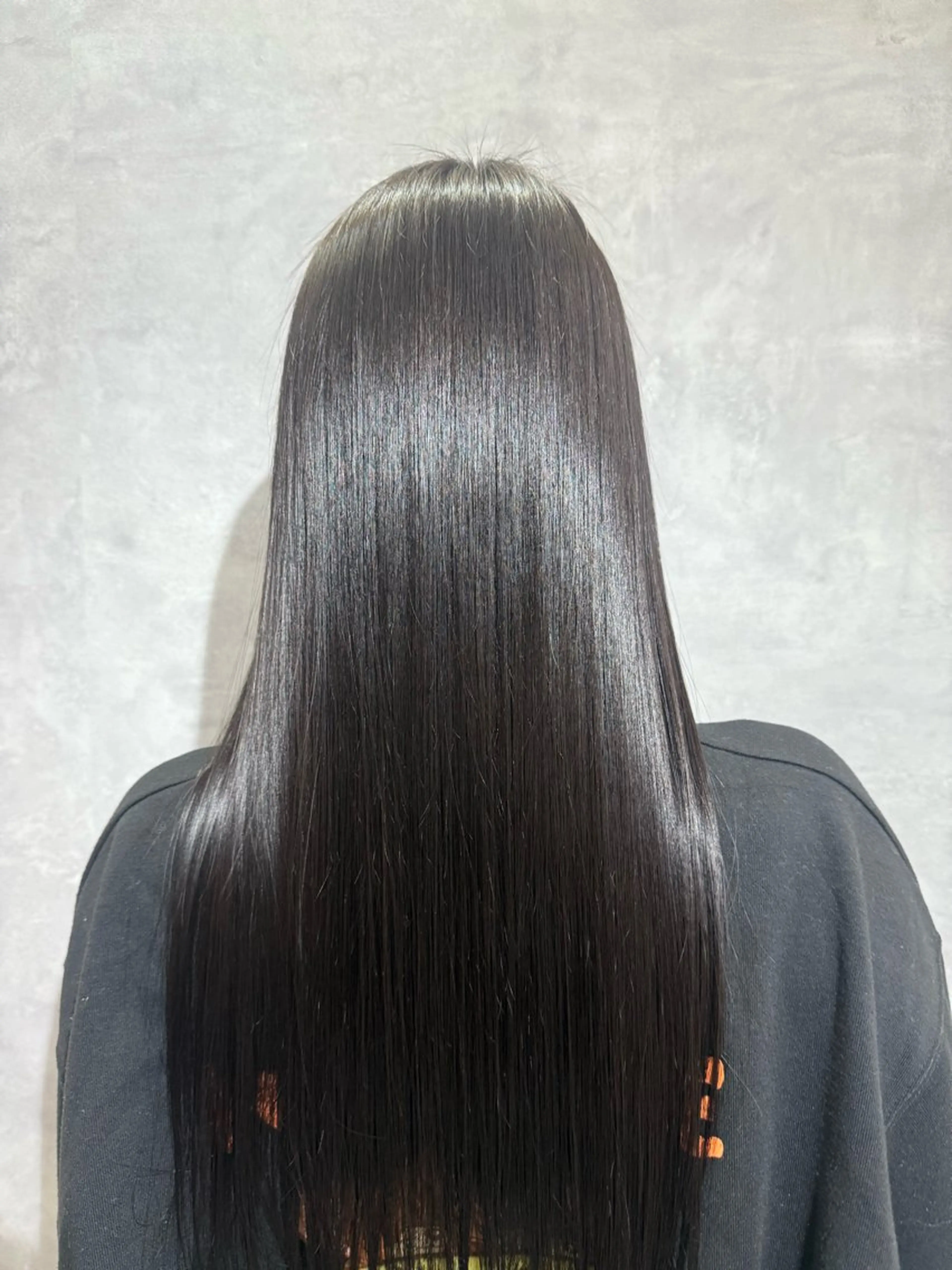 顔周りカット（整えカット）＋プルつや髪質改善トリートメントの写真