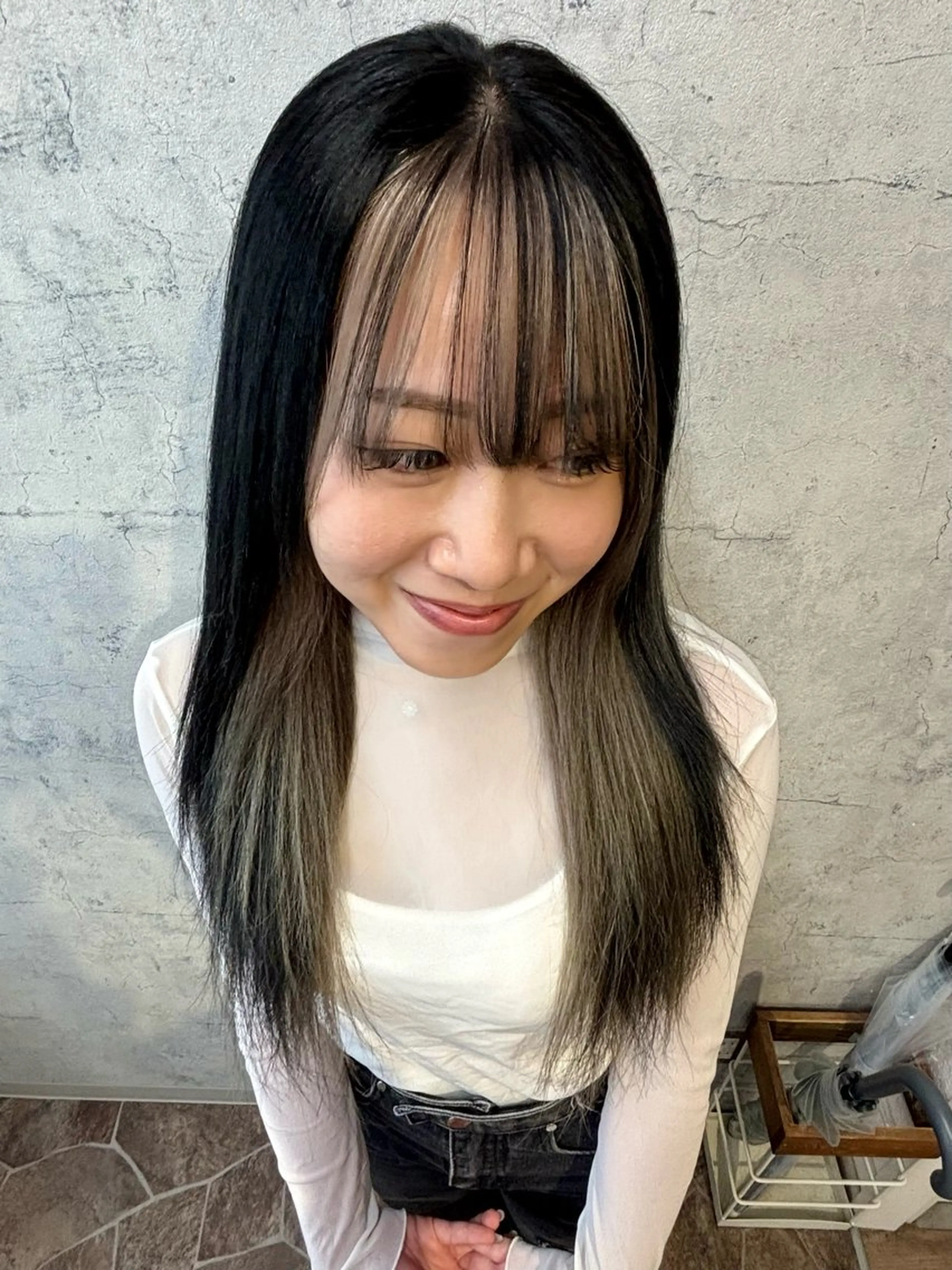 ロング ハイーンカラー/外国 人風カラー/ミノリのヘアスタイル