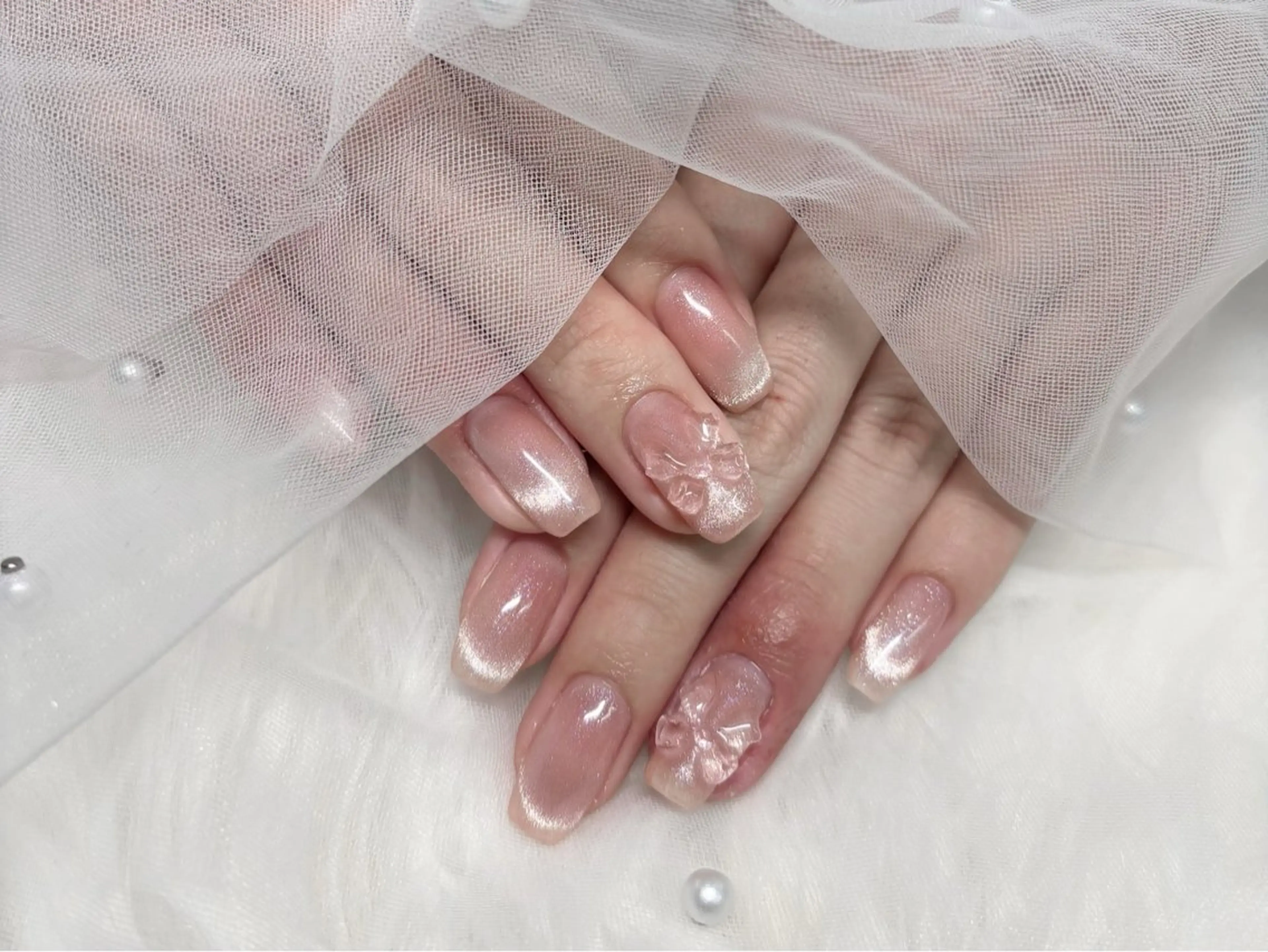 ショート ハンドネイル makoto 🐻‍❄️のネイルデザイン