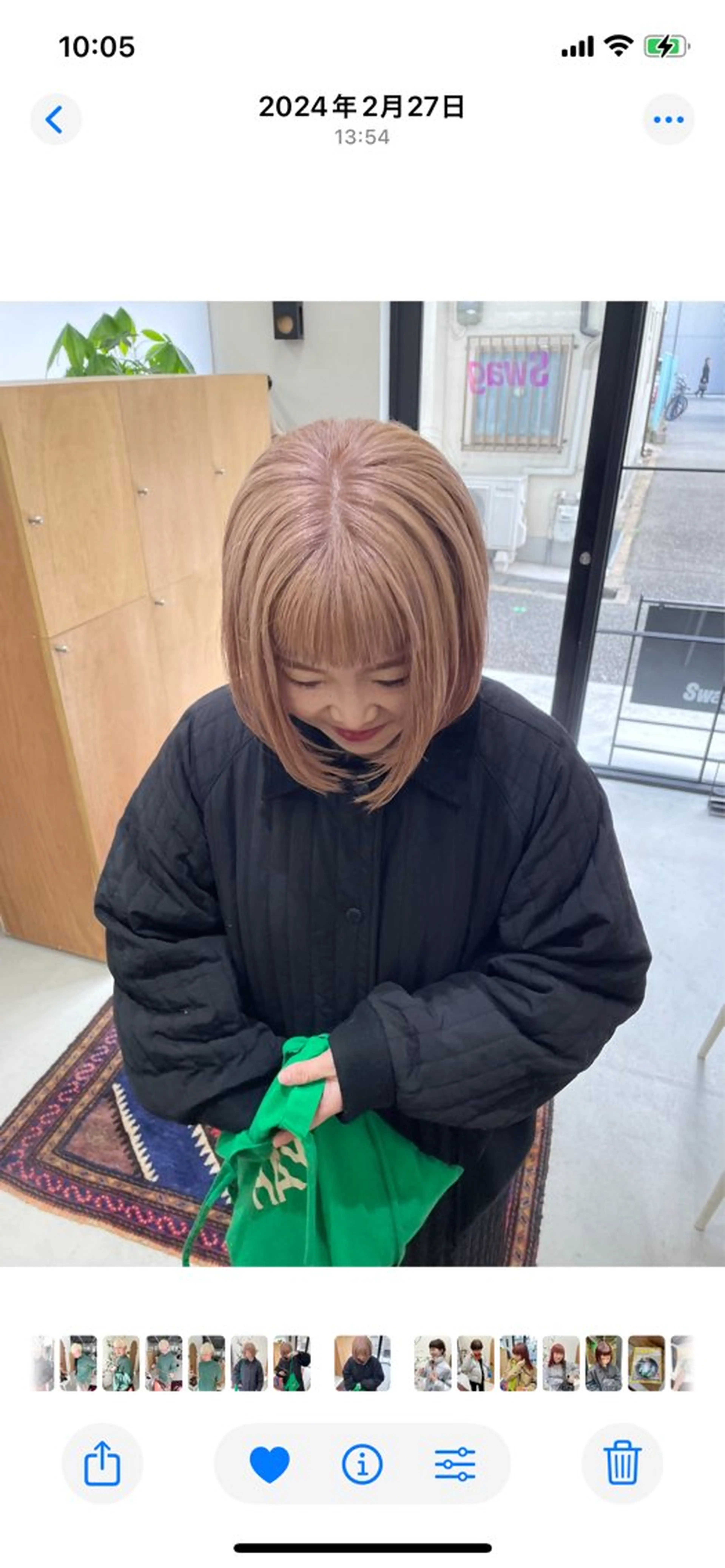 ミディアム カラー パーマ ヘアアレンジ メンズ ピンクカラー カット ヘアカラー トリートメント tatsumi/ボブ ウルフ/レイヤーのヘアスタイル