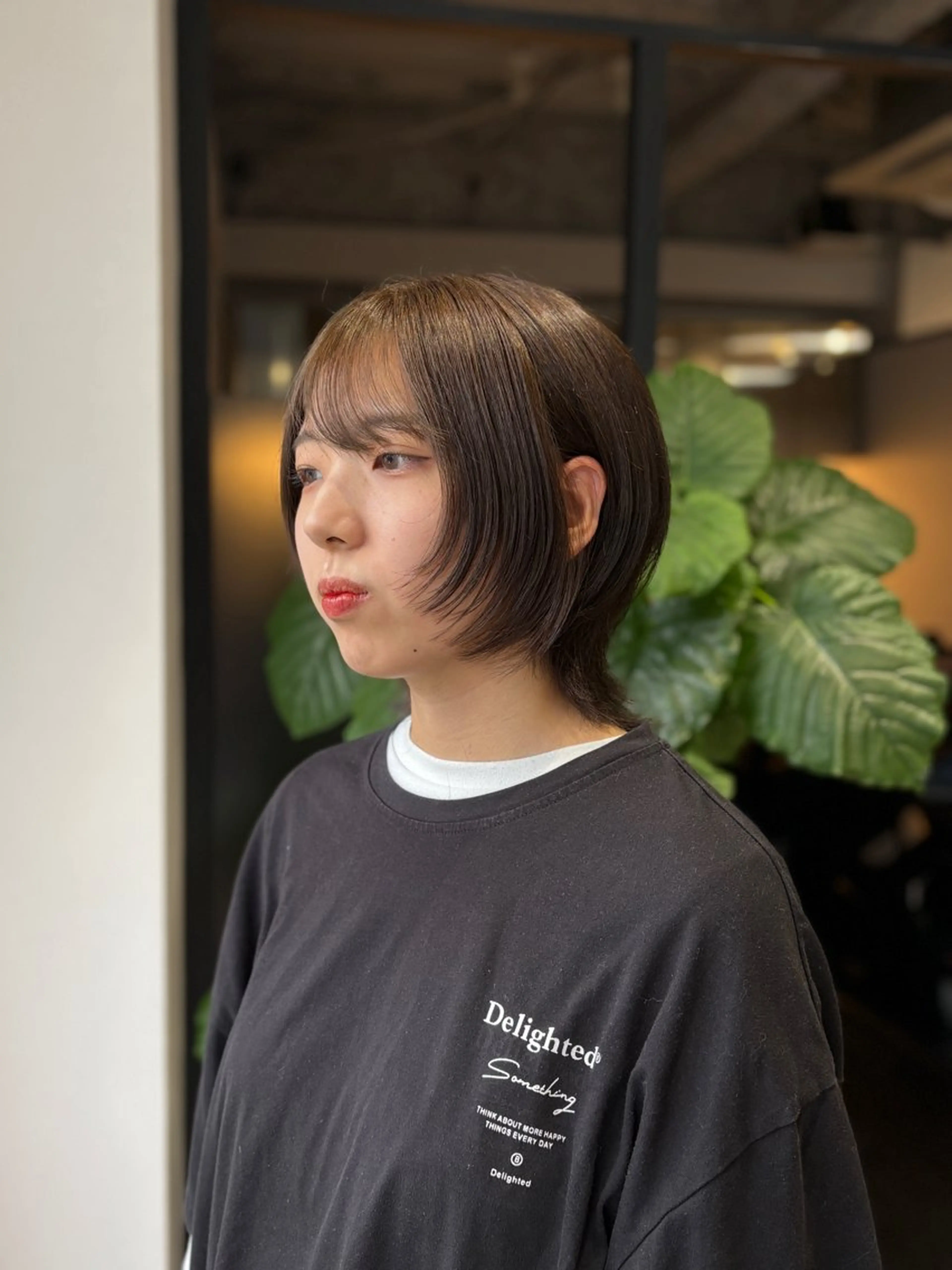 ミディアム ウルフカット ショート/レイヤー/ ボブ/安本和史のヘアスタイル