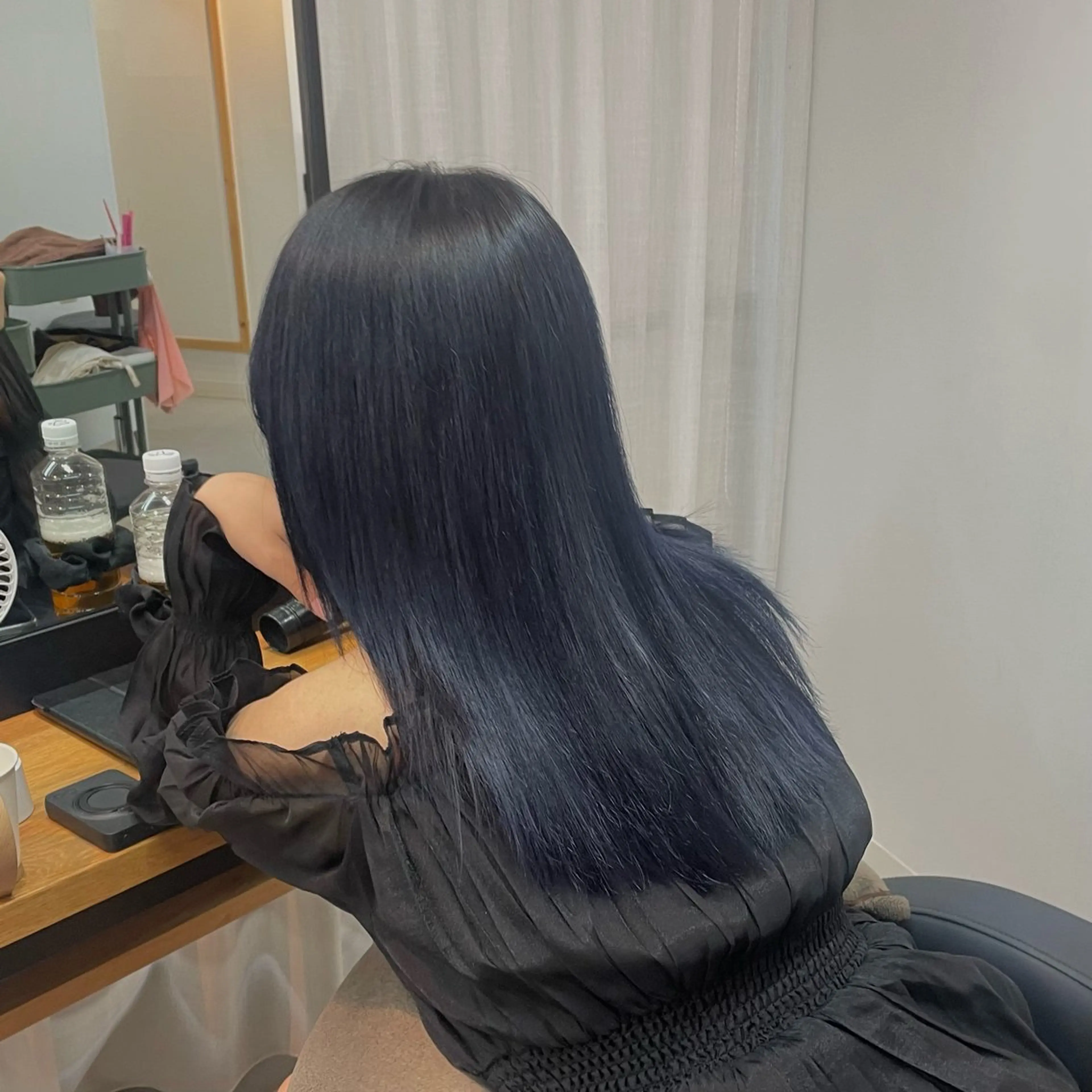 ロング ヘアカラー ヨネクラ／まつパ ・ラッシュリフトのマツエク・マツパデザイン