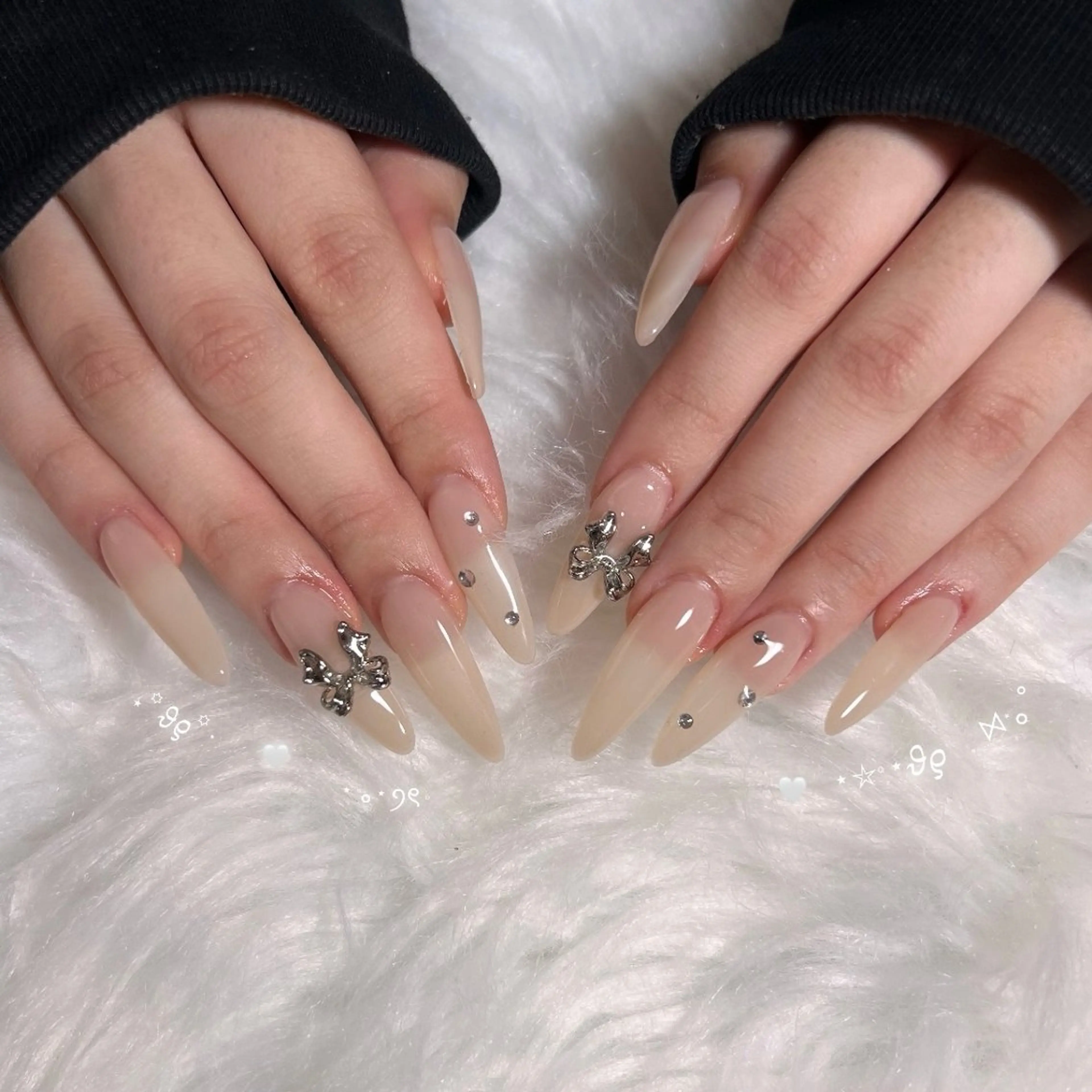 ネイル 長さ出し ワンカラーネイル yu nailのネイルデザイン