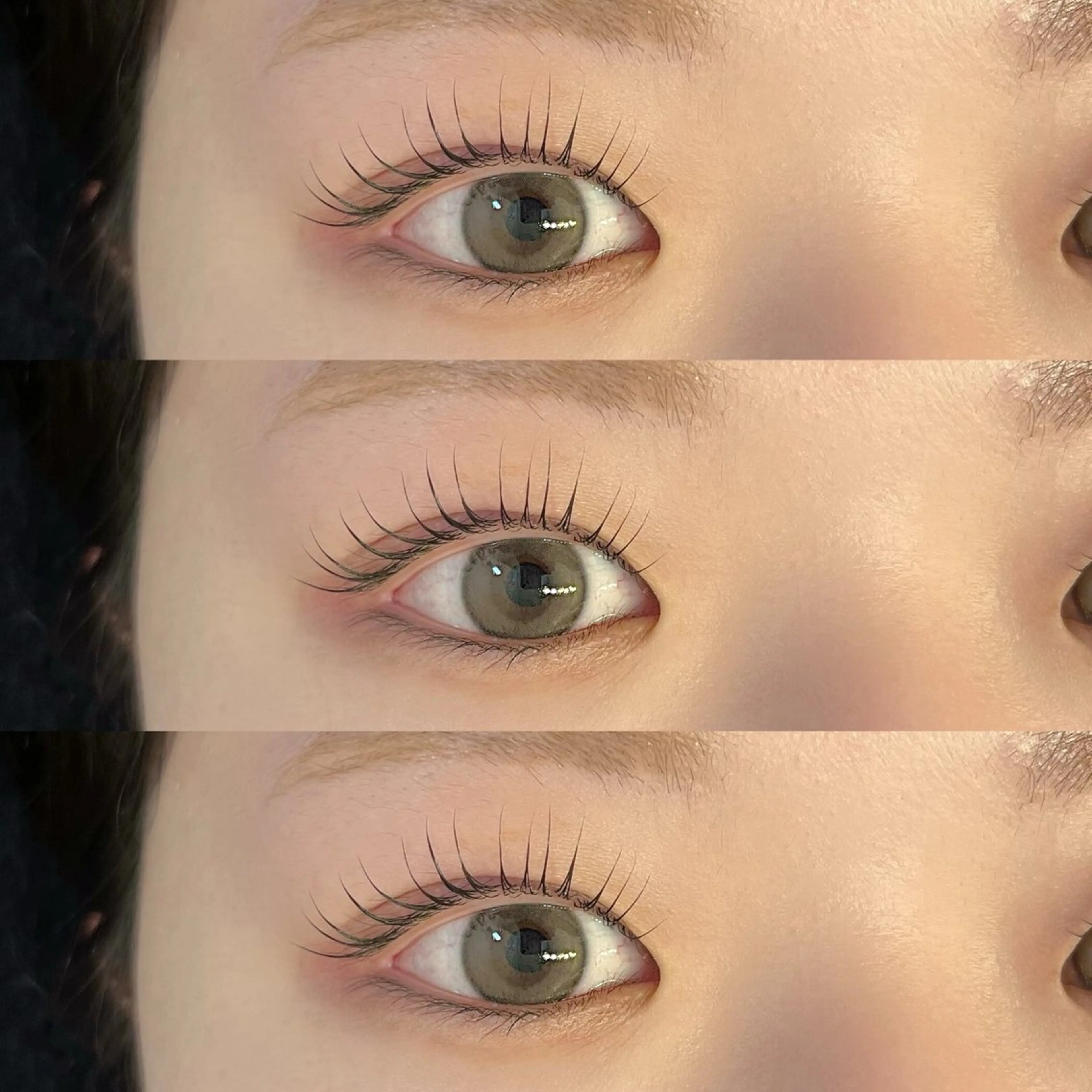 マツエク・マツパ パリジェンヌラッシュリフト -07- eyelash&eyebrow神戸元町店所属・-07- Himariのマツエク・マツパデザイン
