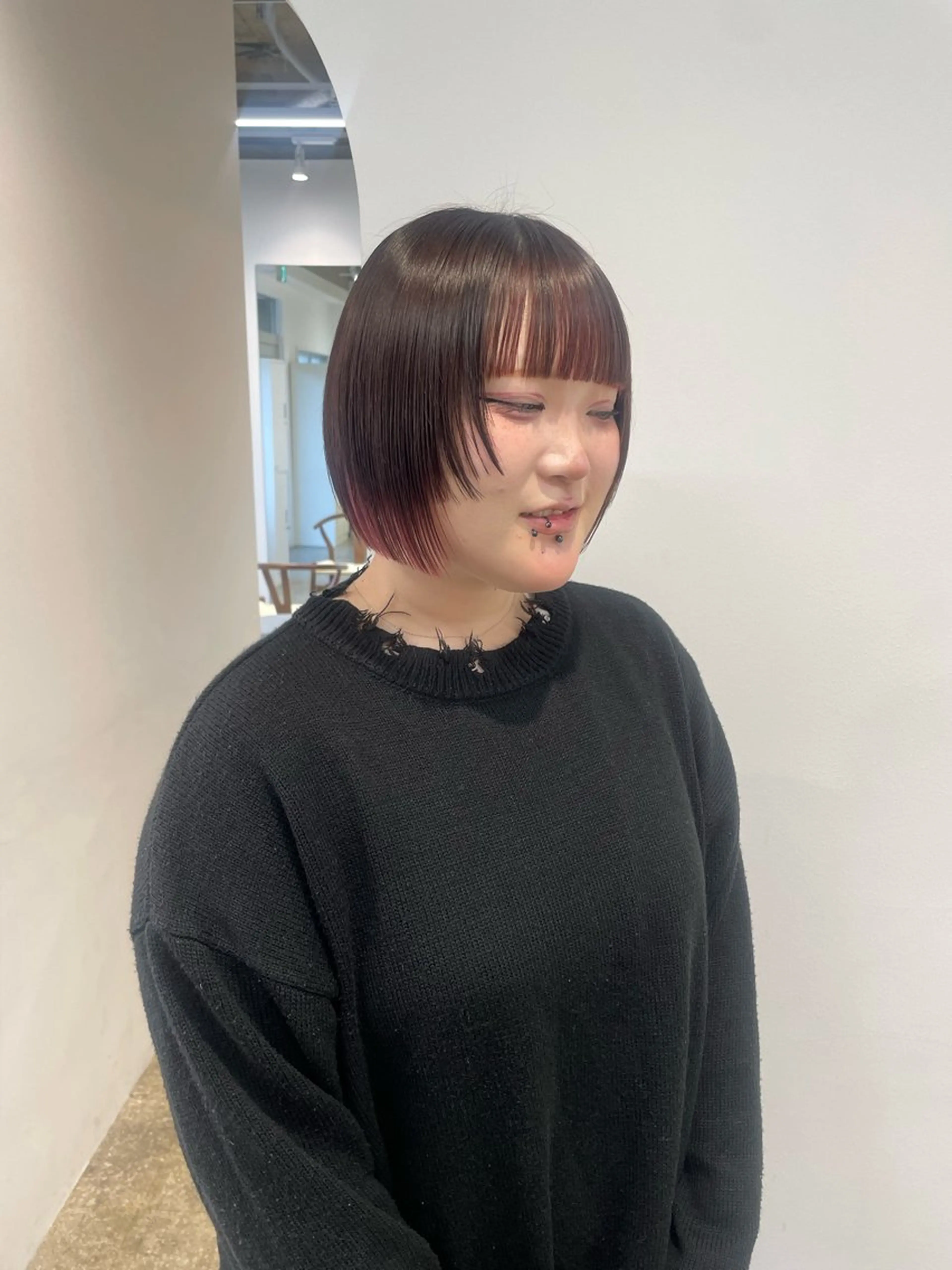 ショート カット トリートメント 𝘚𝘶𝘻𝘶 𓂃𓈒𓏸のヘアスタイル