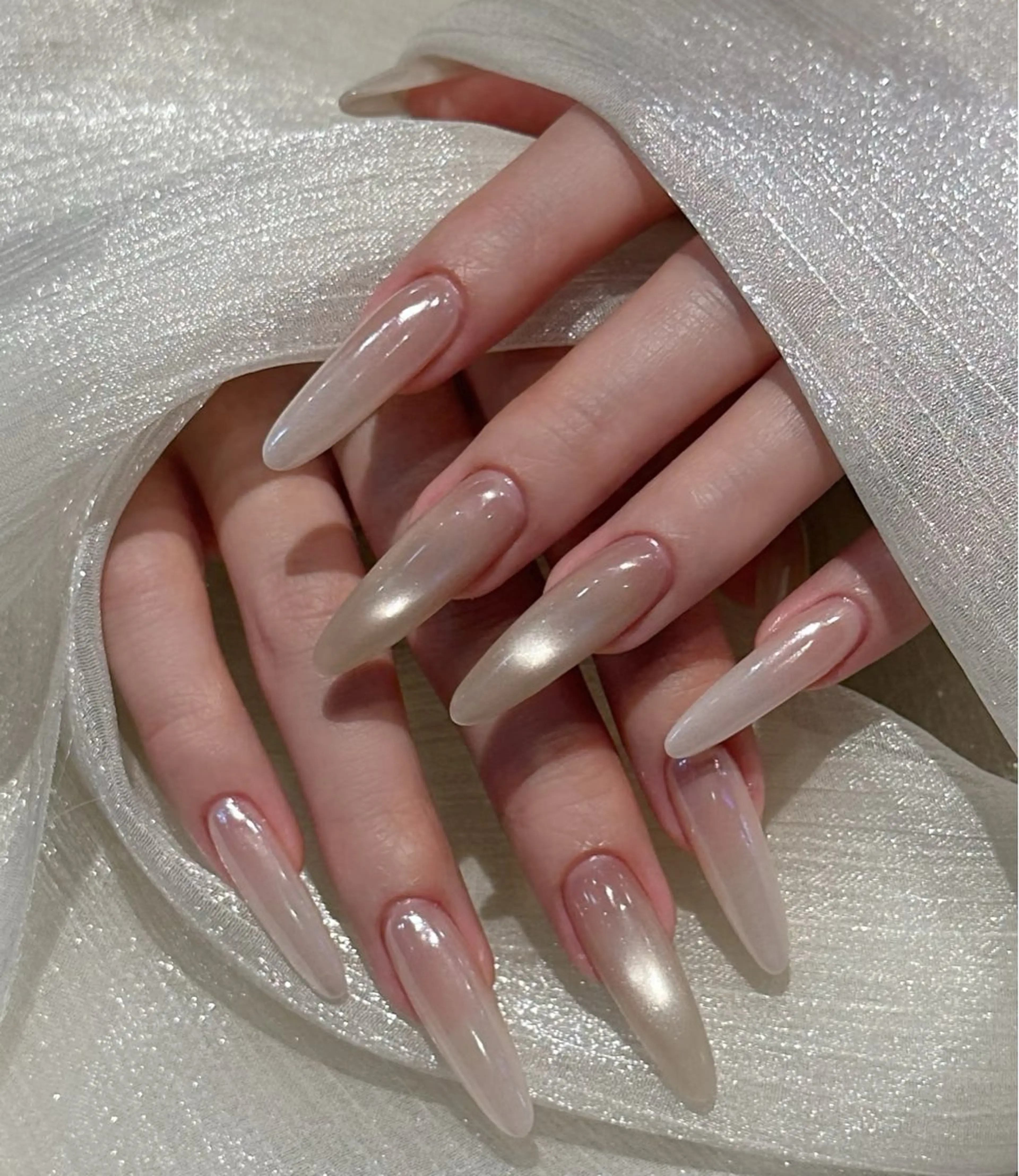 ネイル マグネットネイル マグネットワンカラー ワンカラーネイル ネイルチップ Y3 Nail Salon所属・Y3 NailSalonのネイルデザイン