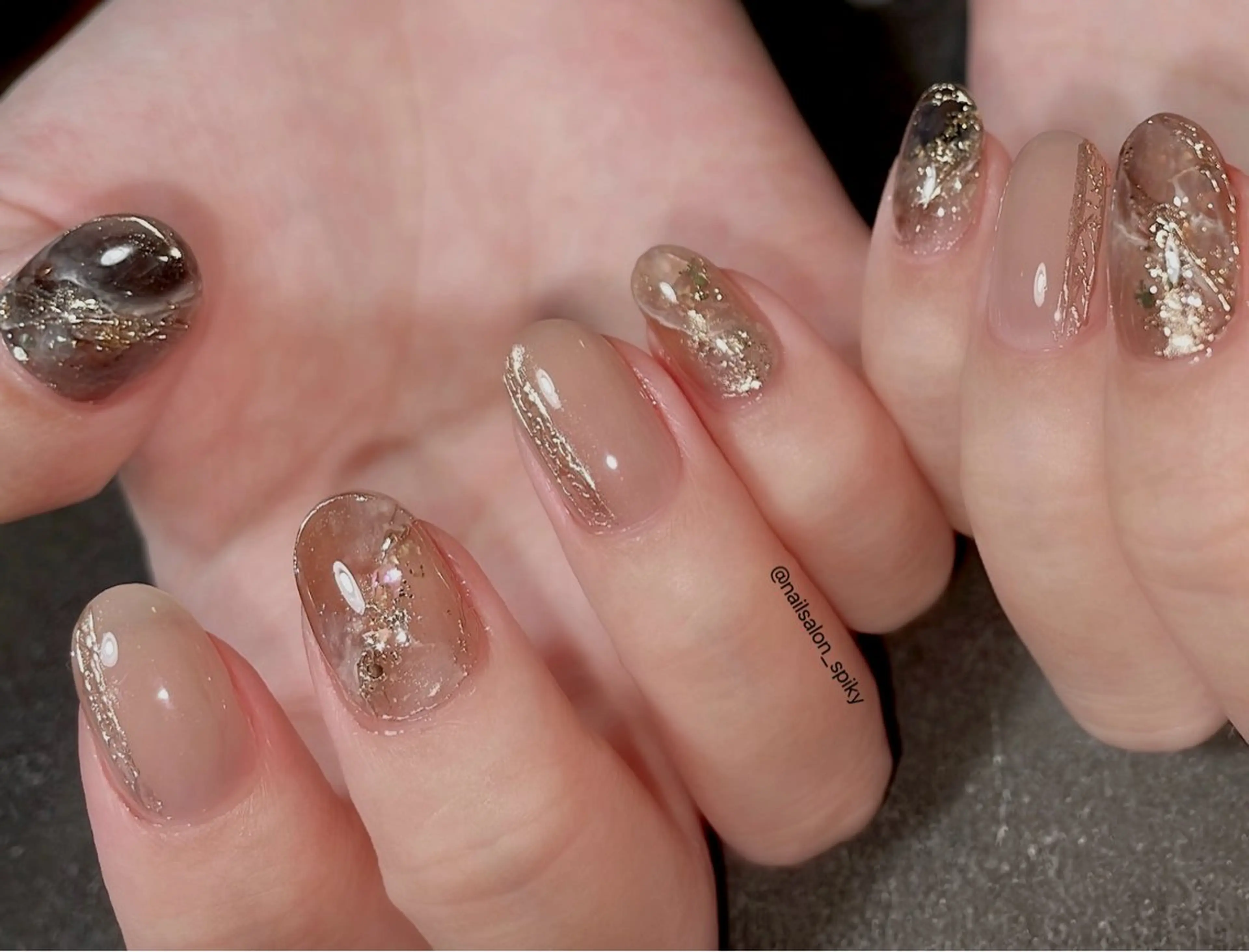 ネイル Spiky とうげ ふうかのネイルデザイン