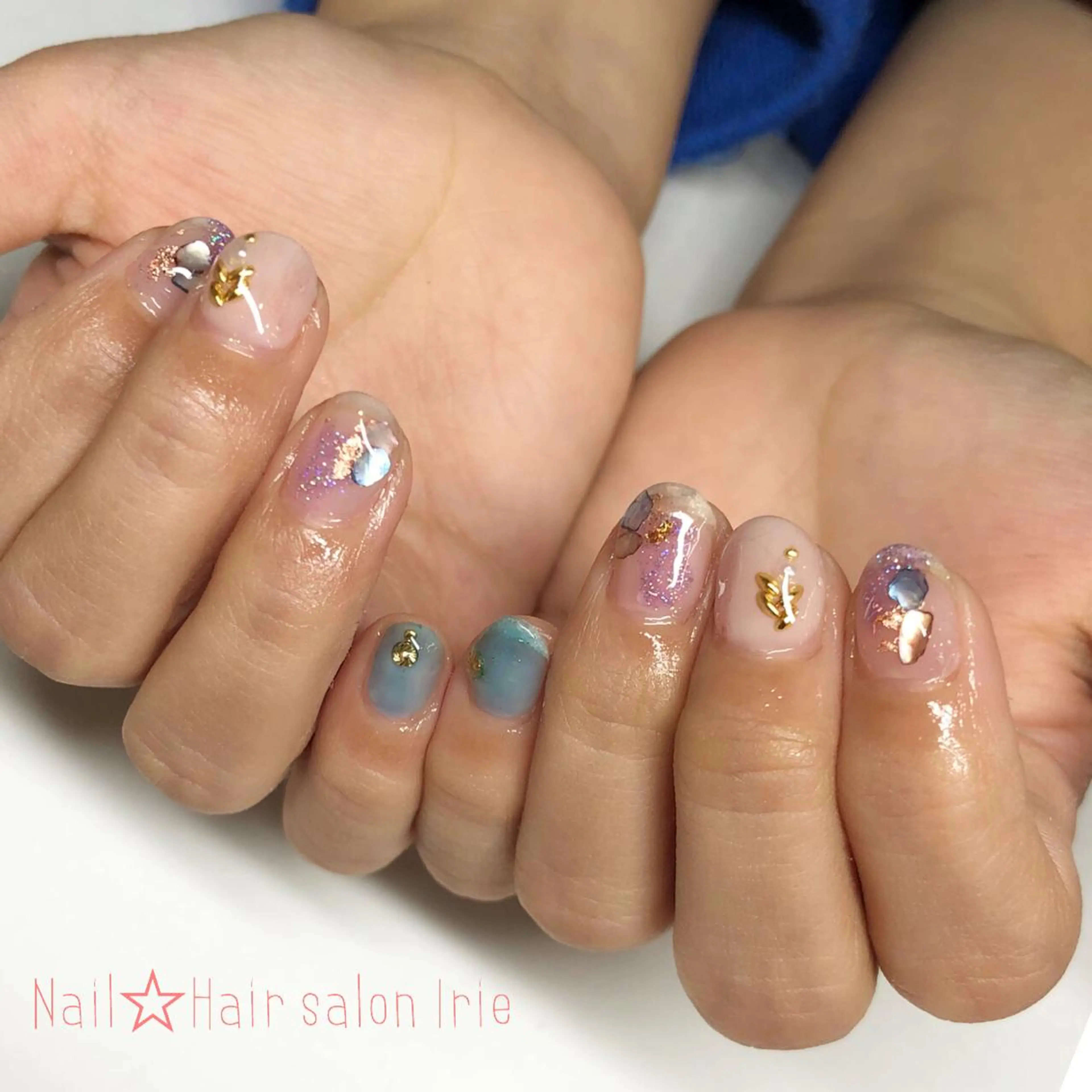 ネイル Hair salon Irie所属・與儀 知佳のネイルデザイン