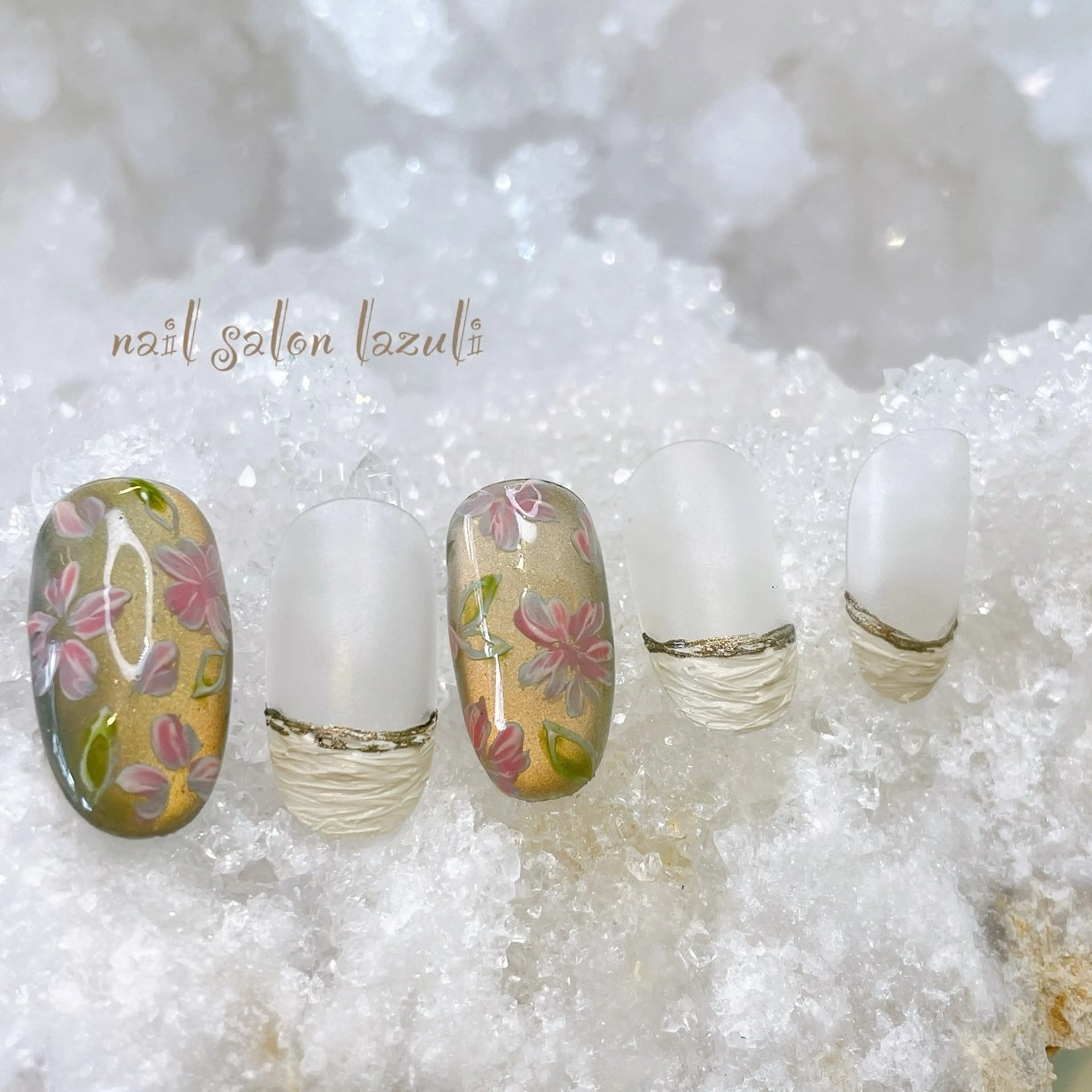 ネイル ハンドネイル nail salon lazuliのネイルデザイン