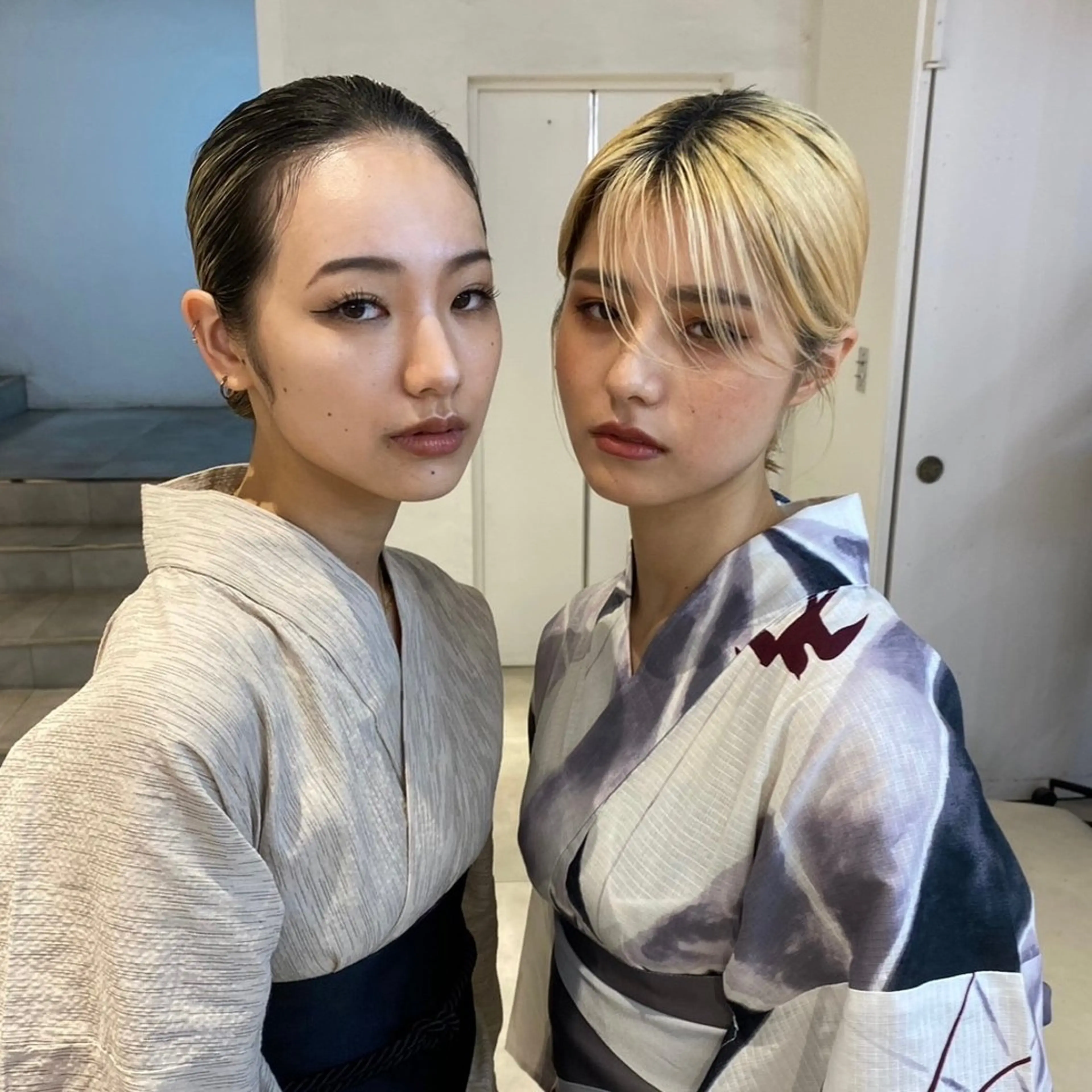 ヘアアレンジ ボブ 浴衣 𝙎𝙚𝙞𝙧𝙖 ☆カット/パーマのヘアスタイル