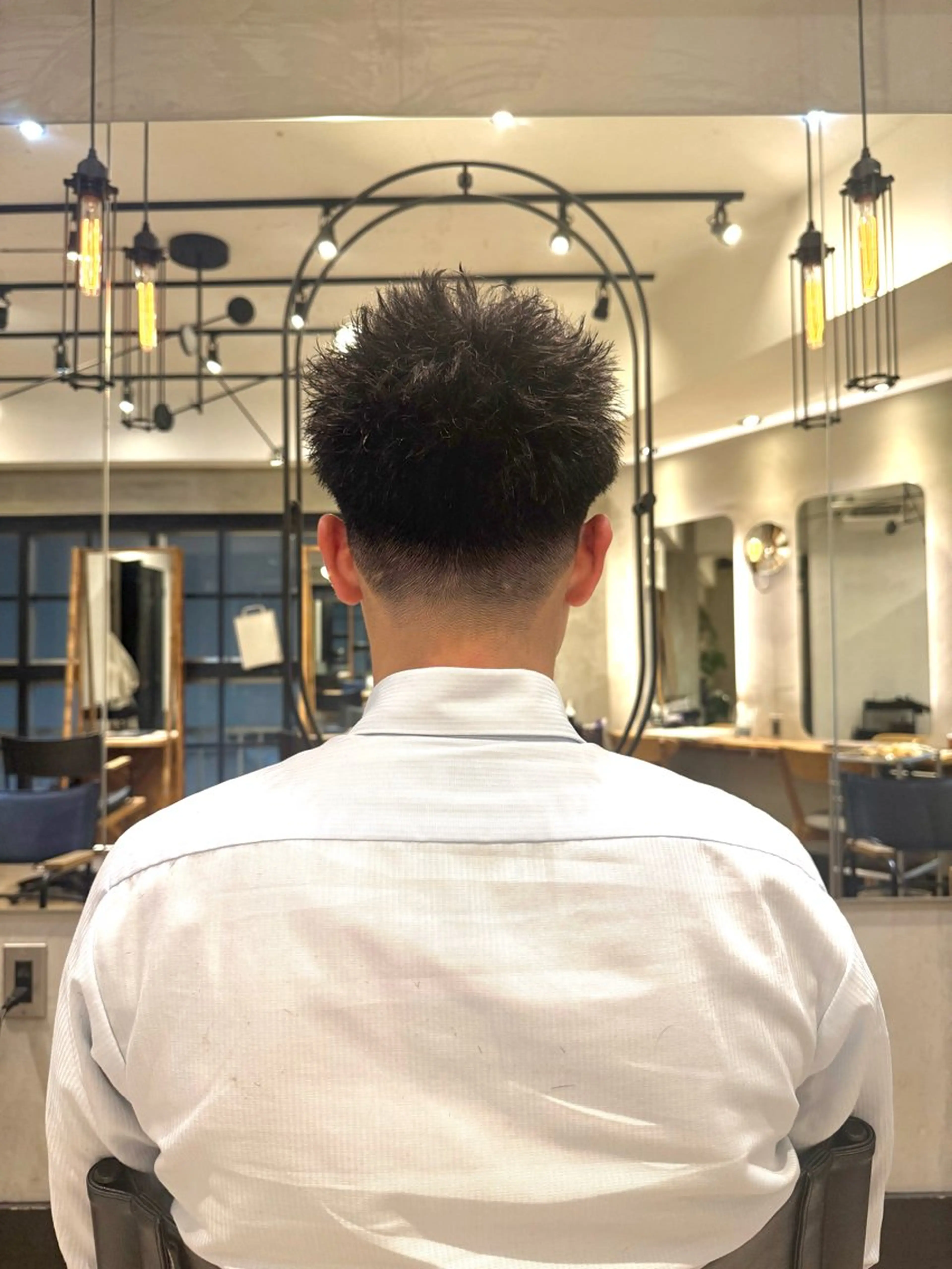 ショート パーマ メンズ メンズパーマ スパイキーショート ショートヘア カット パーマ heavenly by HAVANA新宿所属・メンズショート/ピン パーマ/新宿/フウガのヘアスタイル