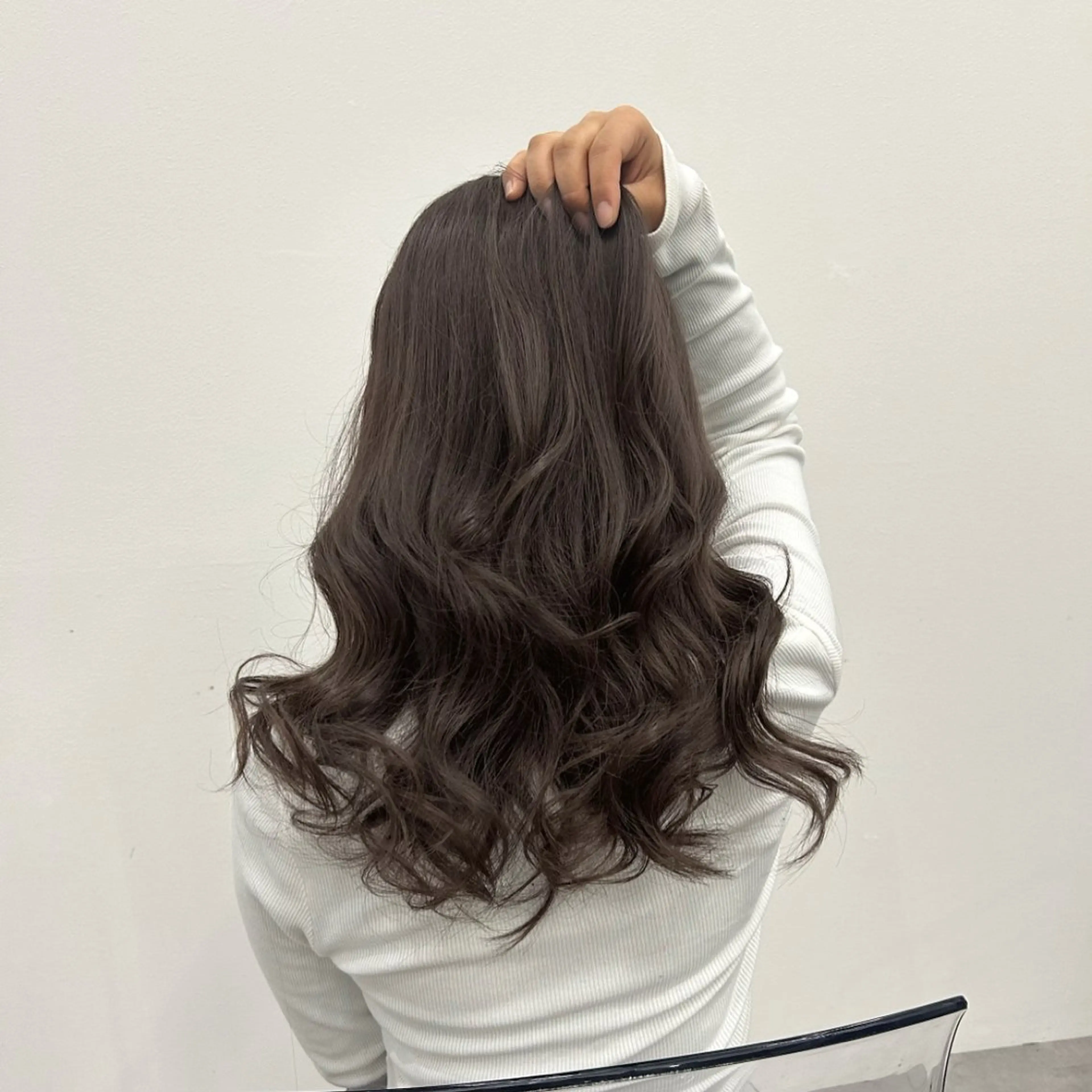 セミロング みゆき/透明感カラー /カラー特化のヘアスタイル