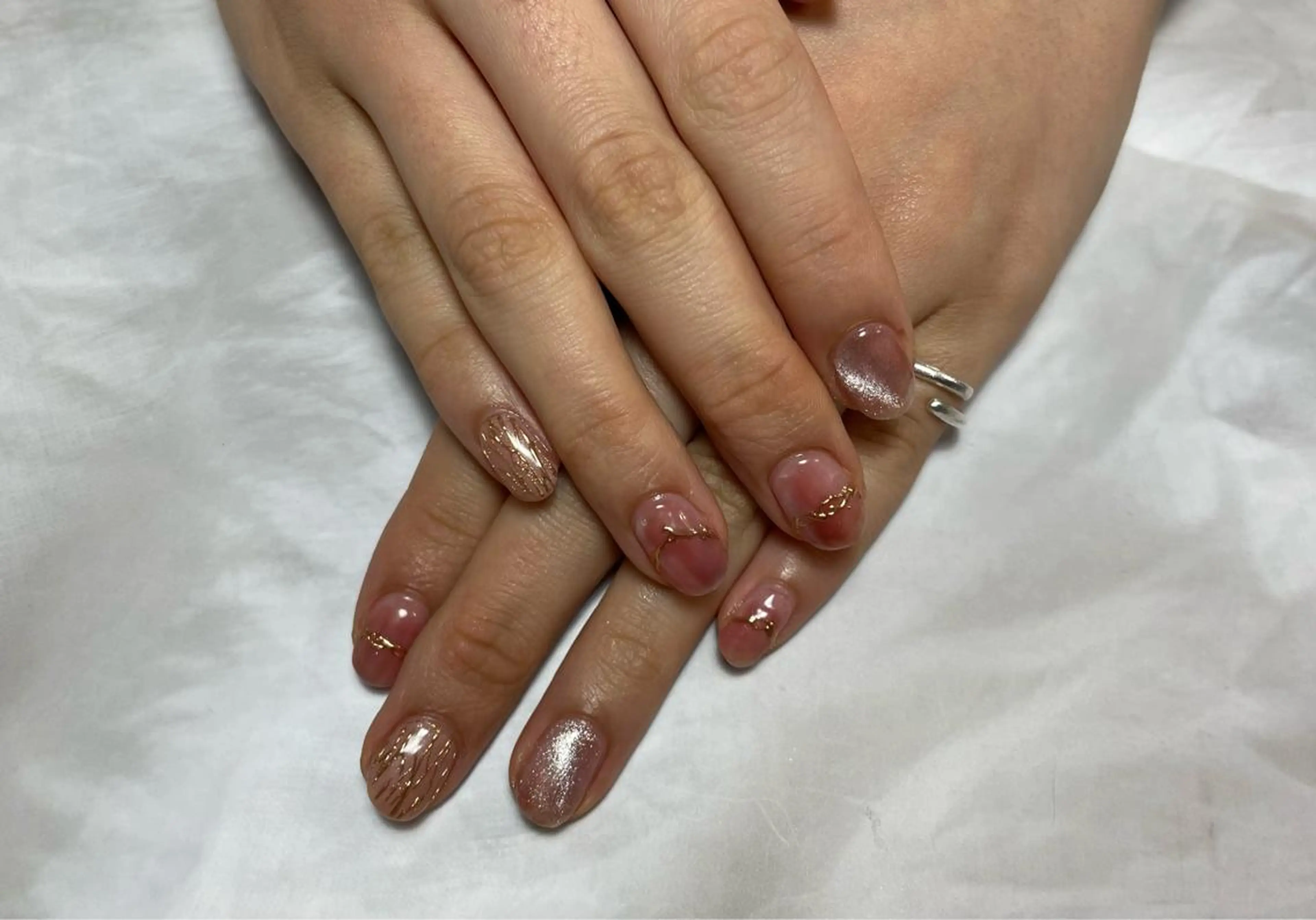 ネイル ハンドネイル BLANCEnail所属・BLANCnail yuuのネイルデザイン