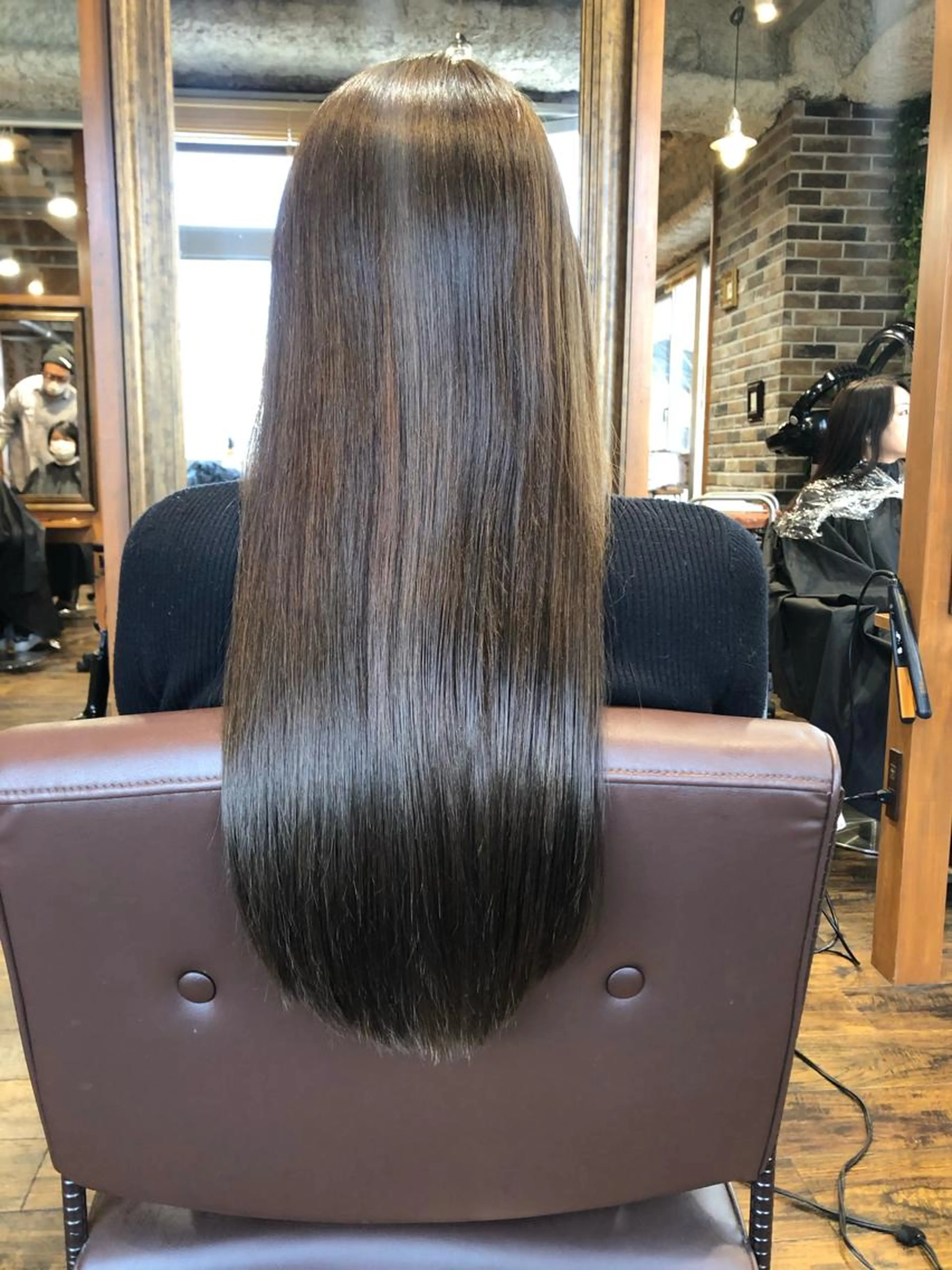 【SNSなど載せても良い方限定】髪質改善ストレート＆髪質改善アフィアトリートメントの写真