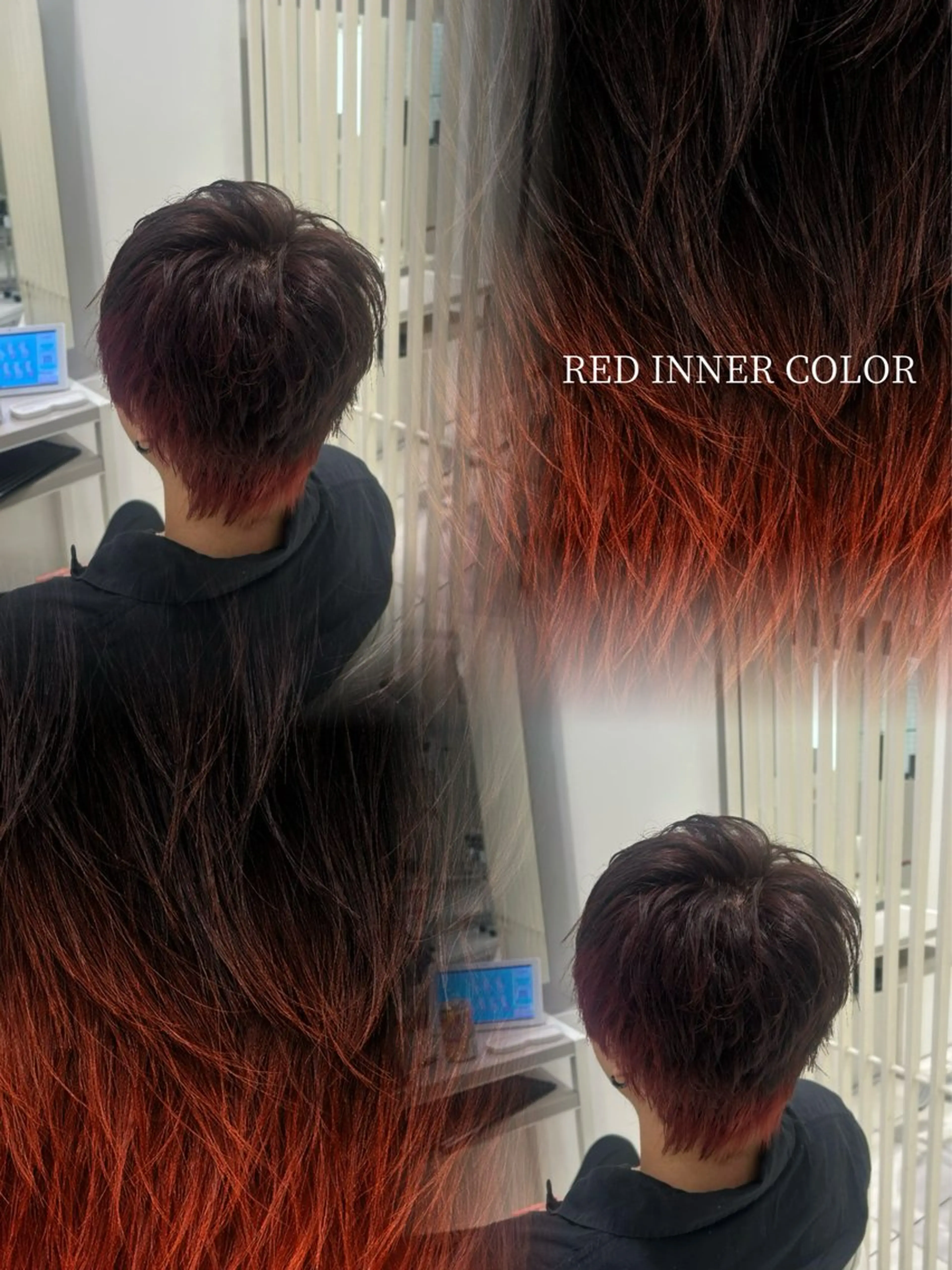 メンズ メンズブリーチ メンズインナーカラー メンズ韓国風 カット ヘアカラー トリートメント 中嶋 礼愛のヘアスタイル