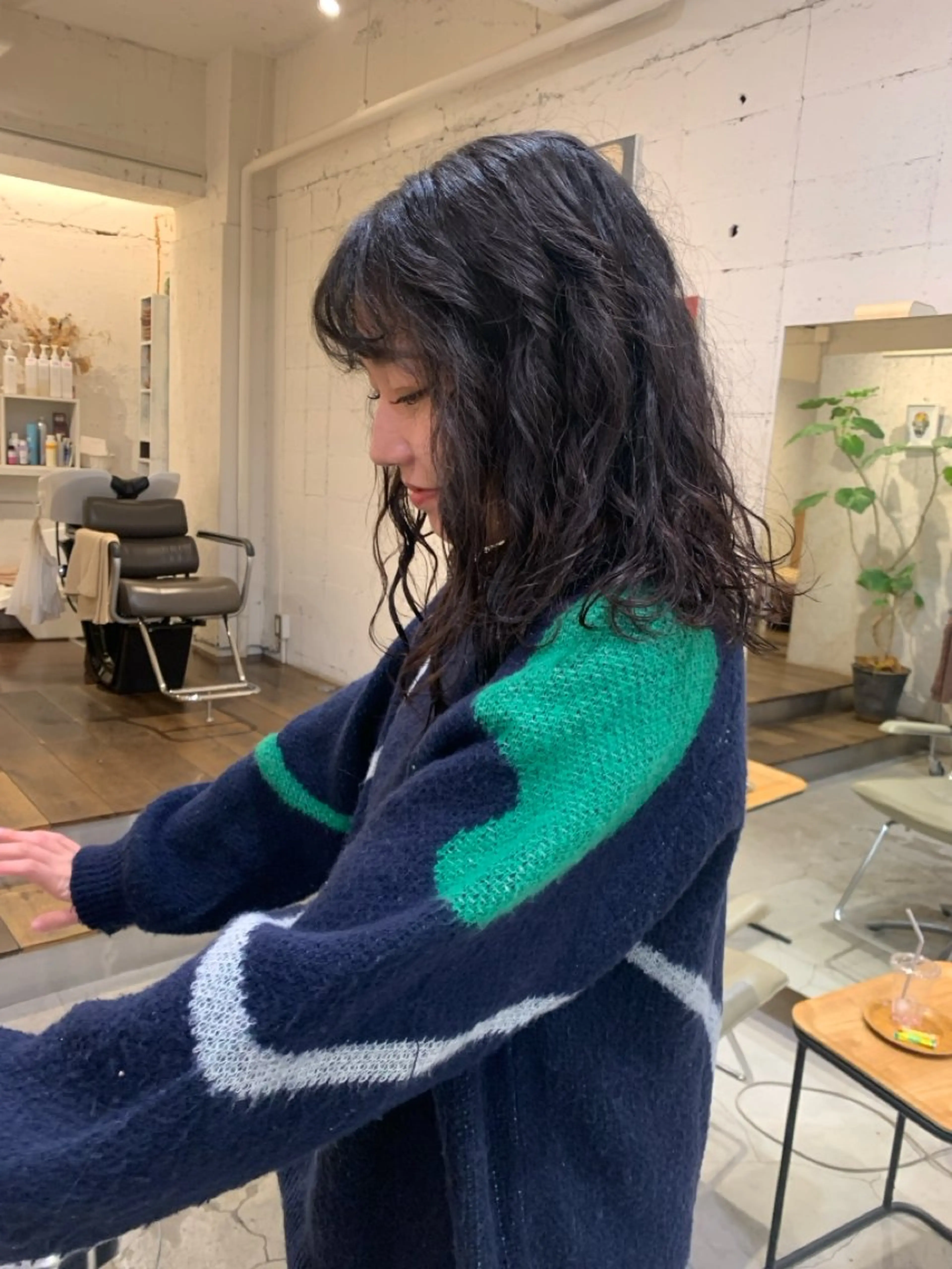 ミディアム パーマ 【takk】 ナカヤママサヨシのヘアスタイル