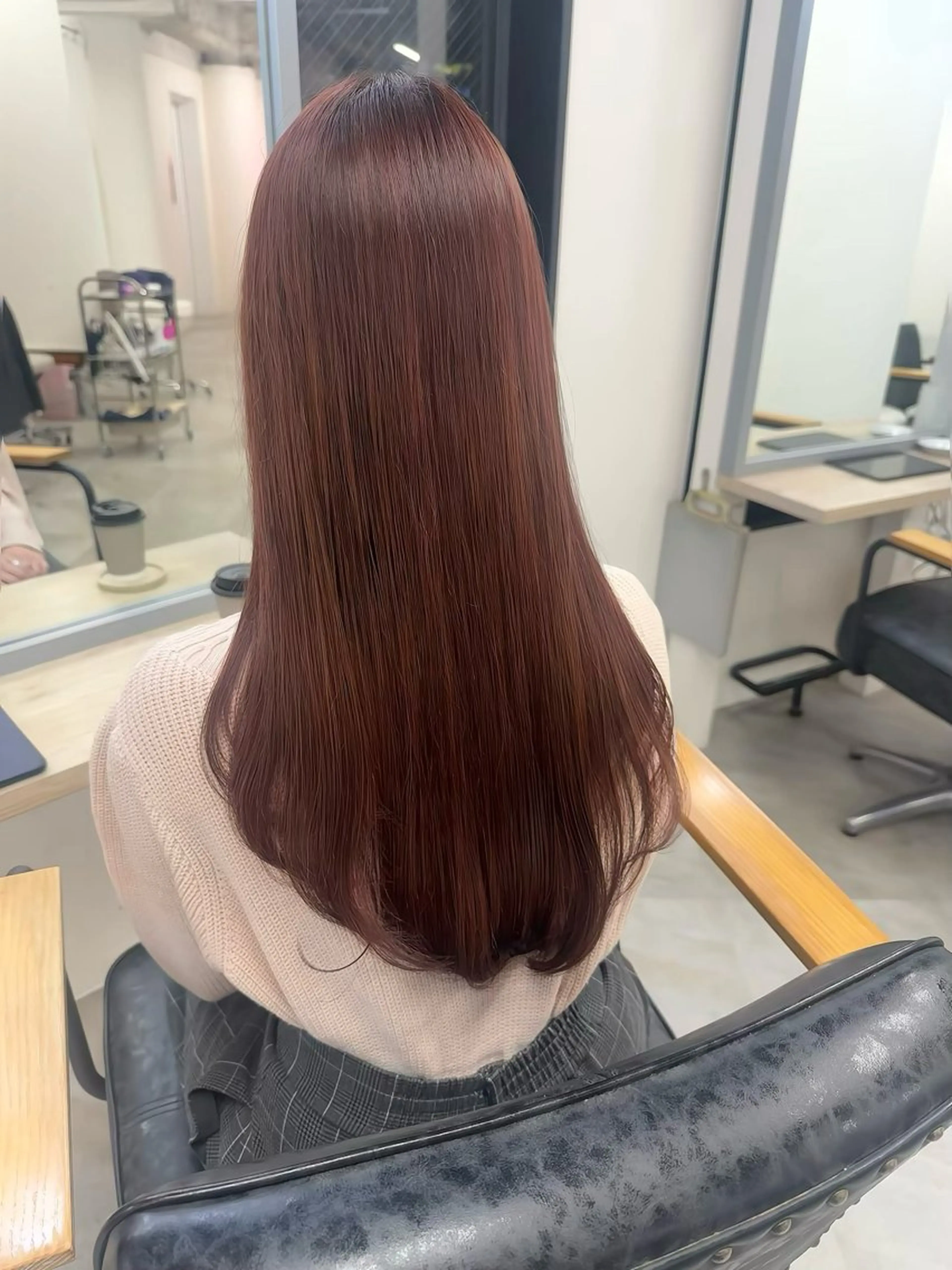 ロング カラー ヘアアレンジ ブリーチ ダブルカラー ブリーチなしカラー ヘアカラー トリートメント himawari♡ 柔らかいカラーのヘアスタイル