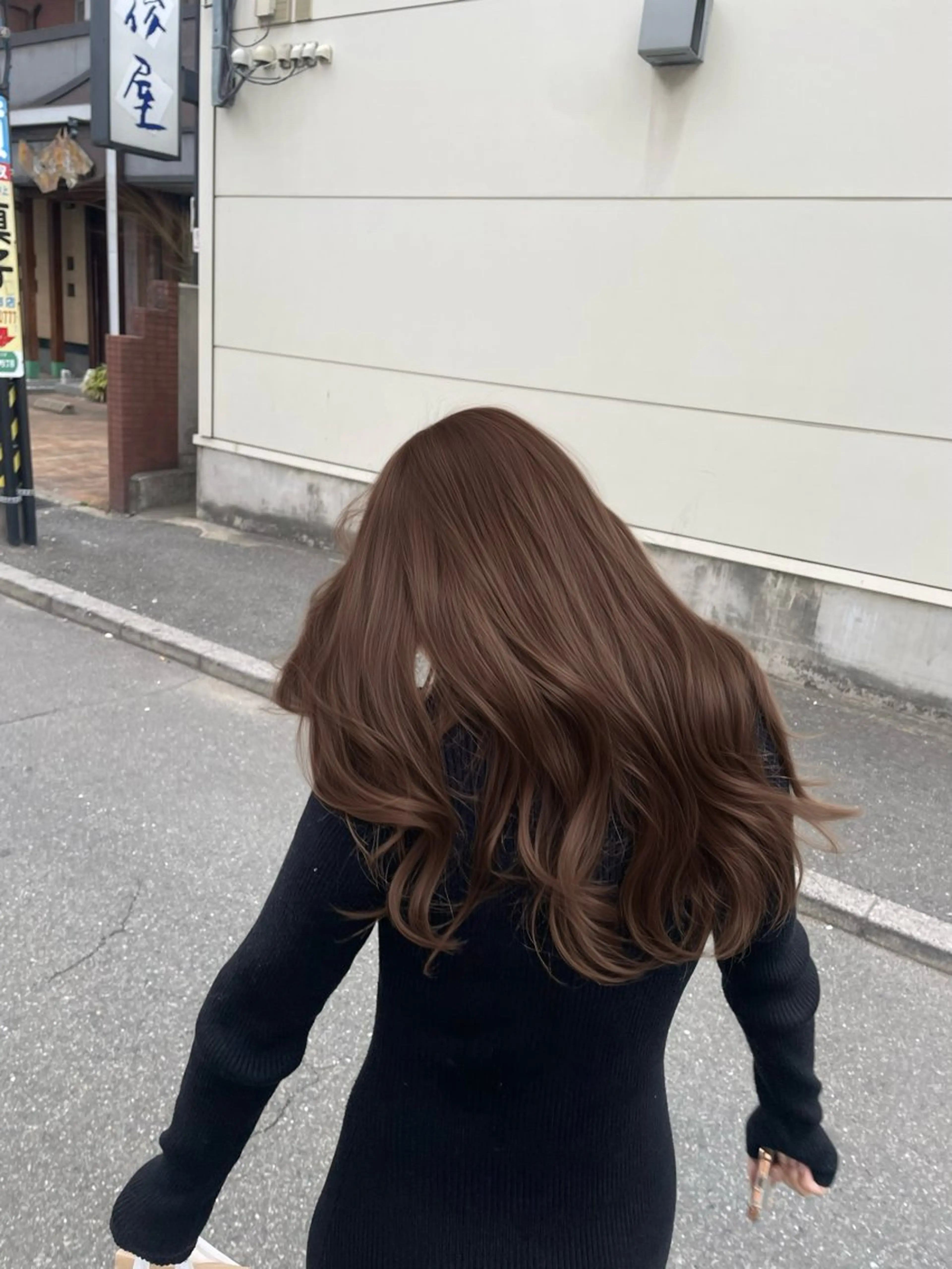 セミロング カラー 韓国ヘア/レイヤー Londエレンのヘアスタイル