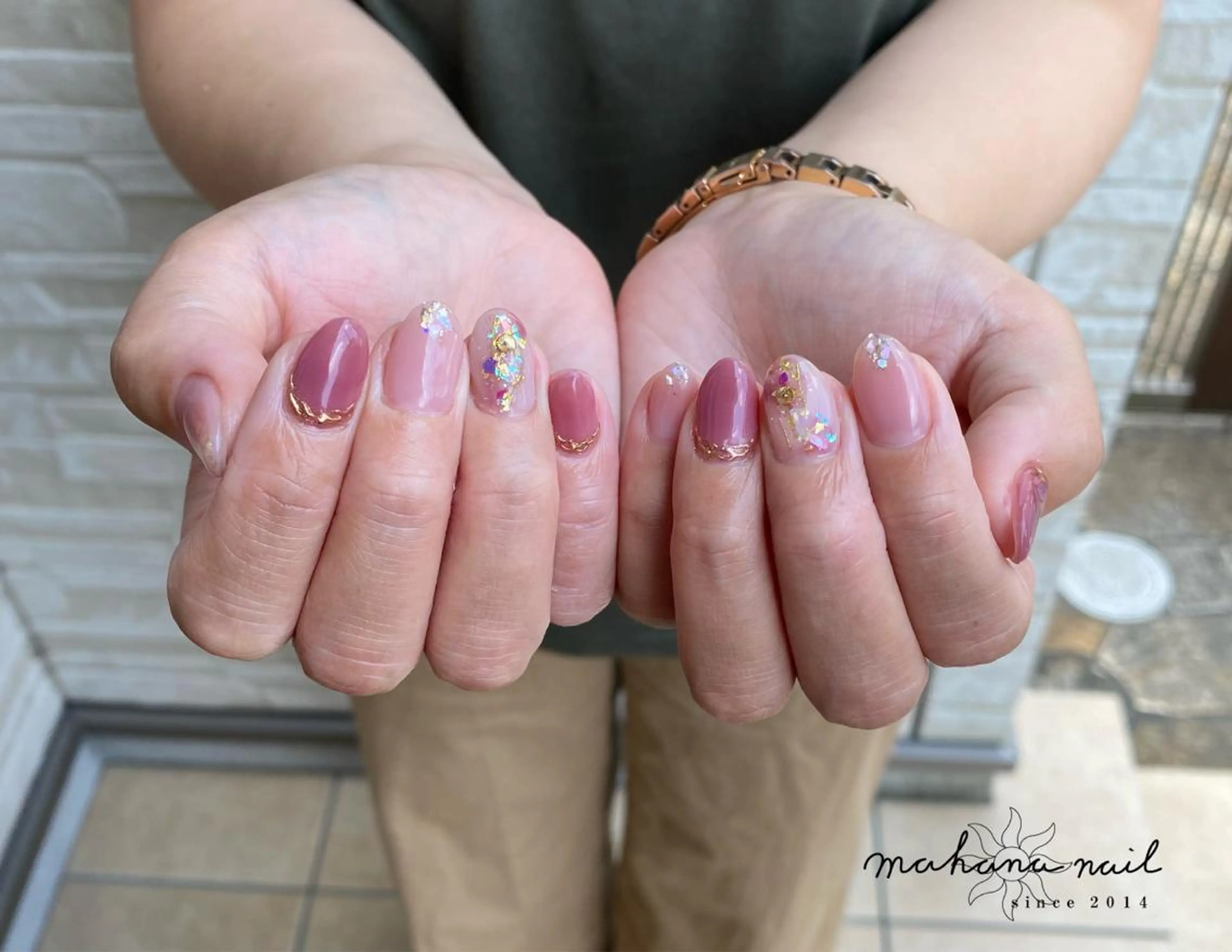 ネイル 持ち込み mahana nailのネイルデザイン
