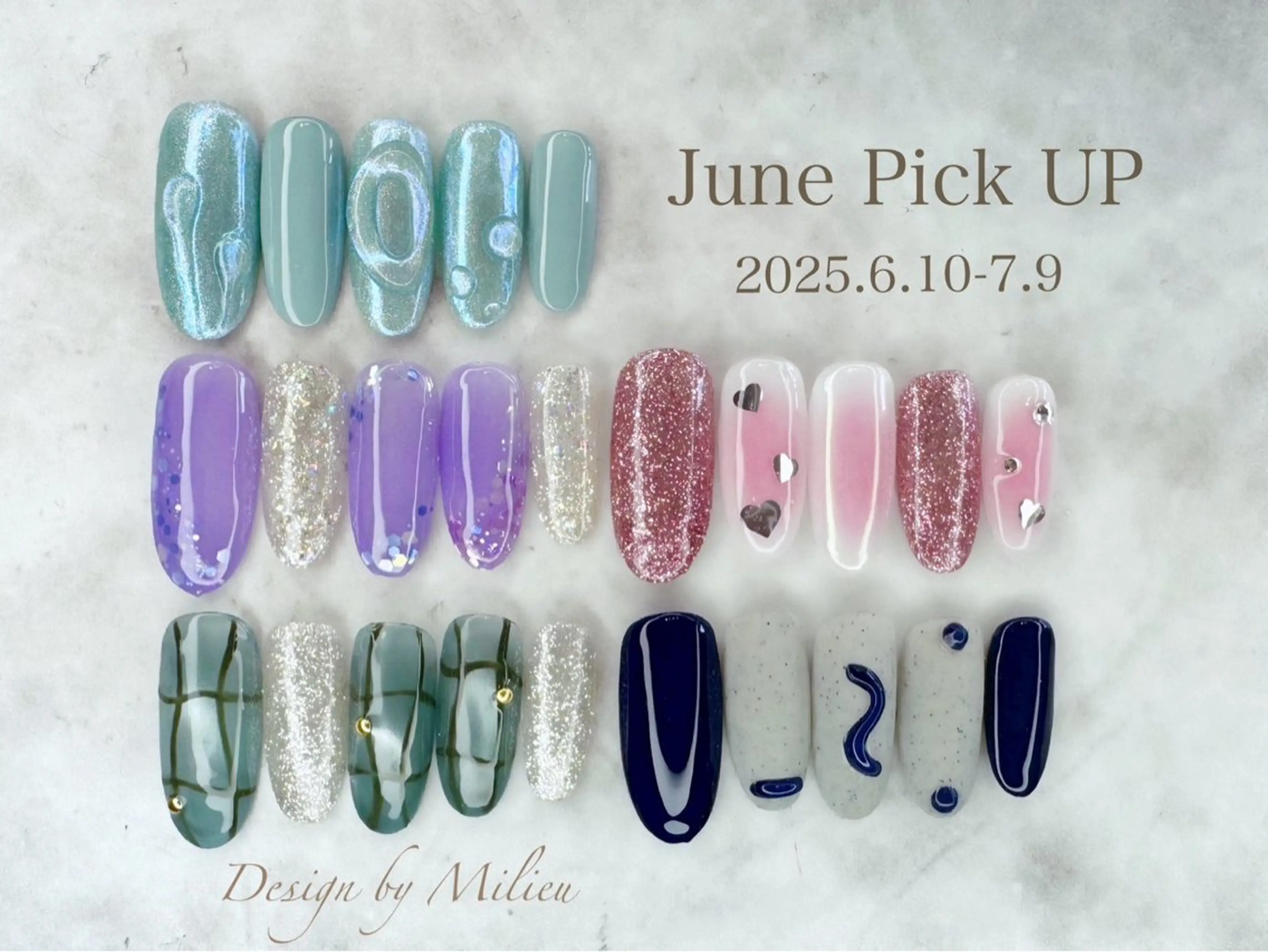 ネイル ハンドネイル 松永 稚奈のネイルデザイン