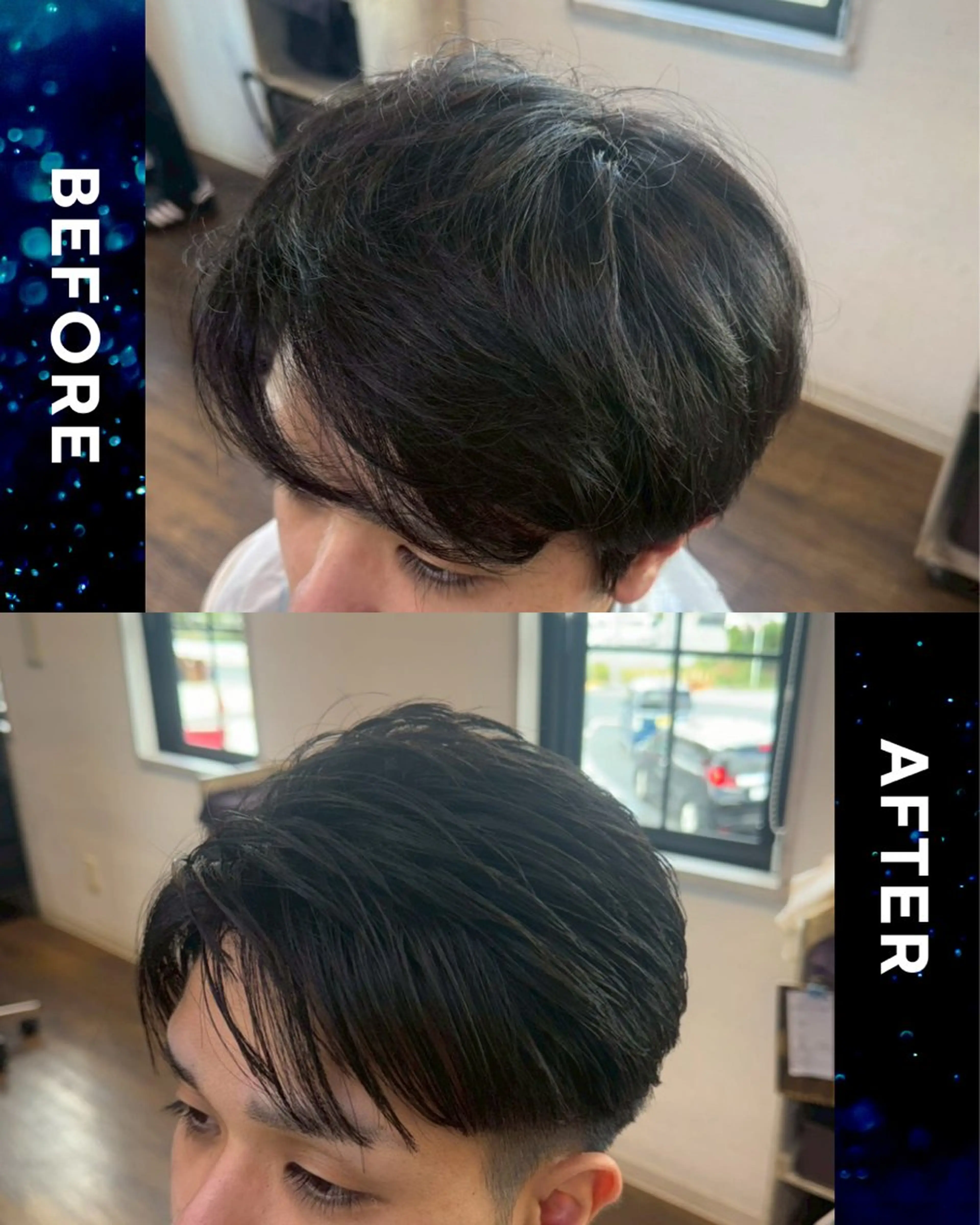 メンズ 縮毛矯正 melco hair Design所属・メルコヘアデザイン 沖縄のヘアスタイル