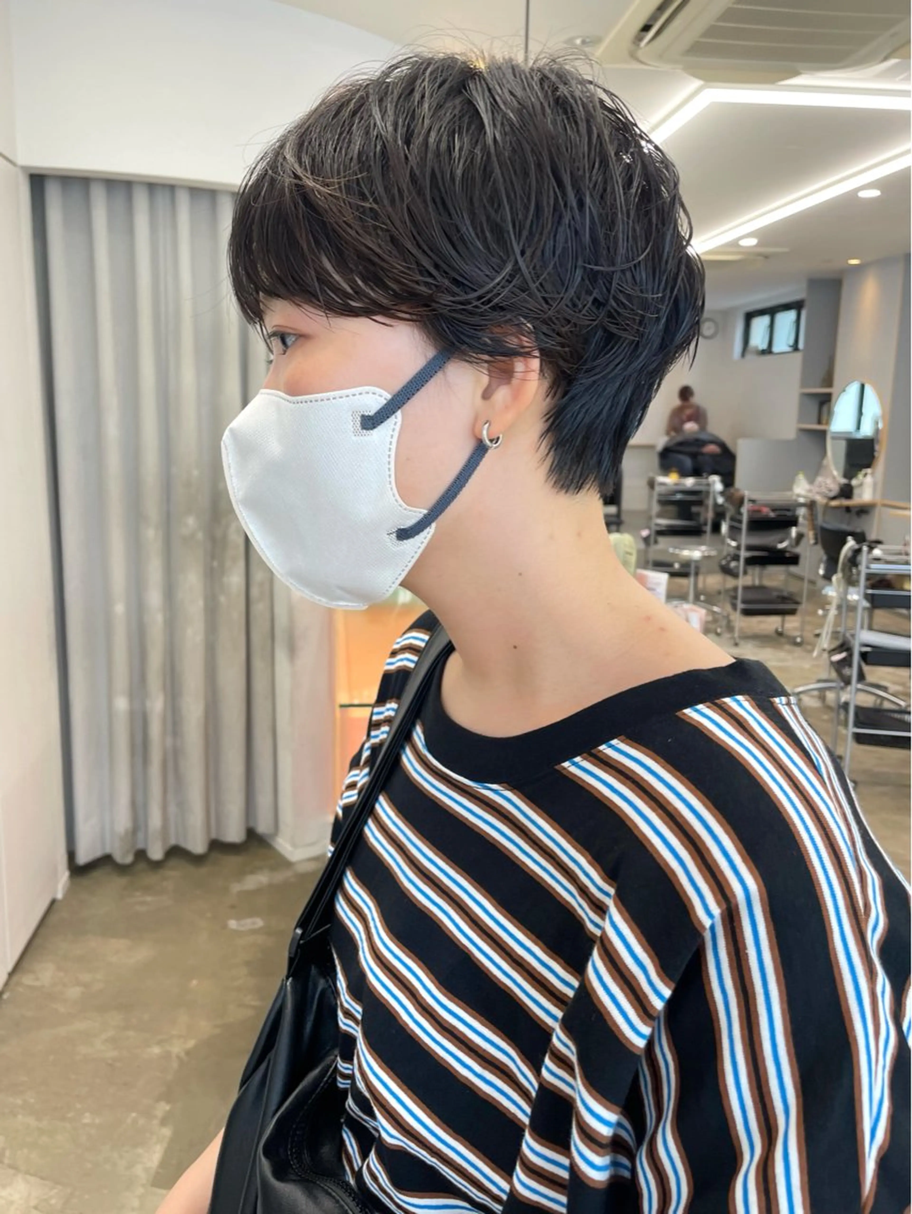 ショート パーマ pole所属・【pole】 minaのヘアスタイル