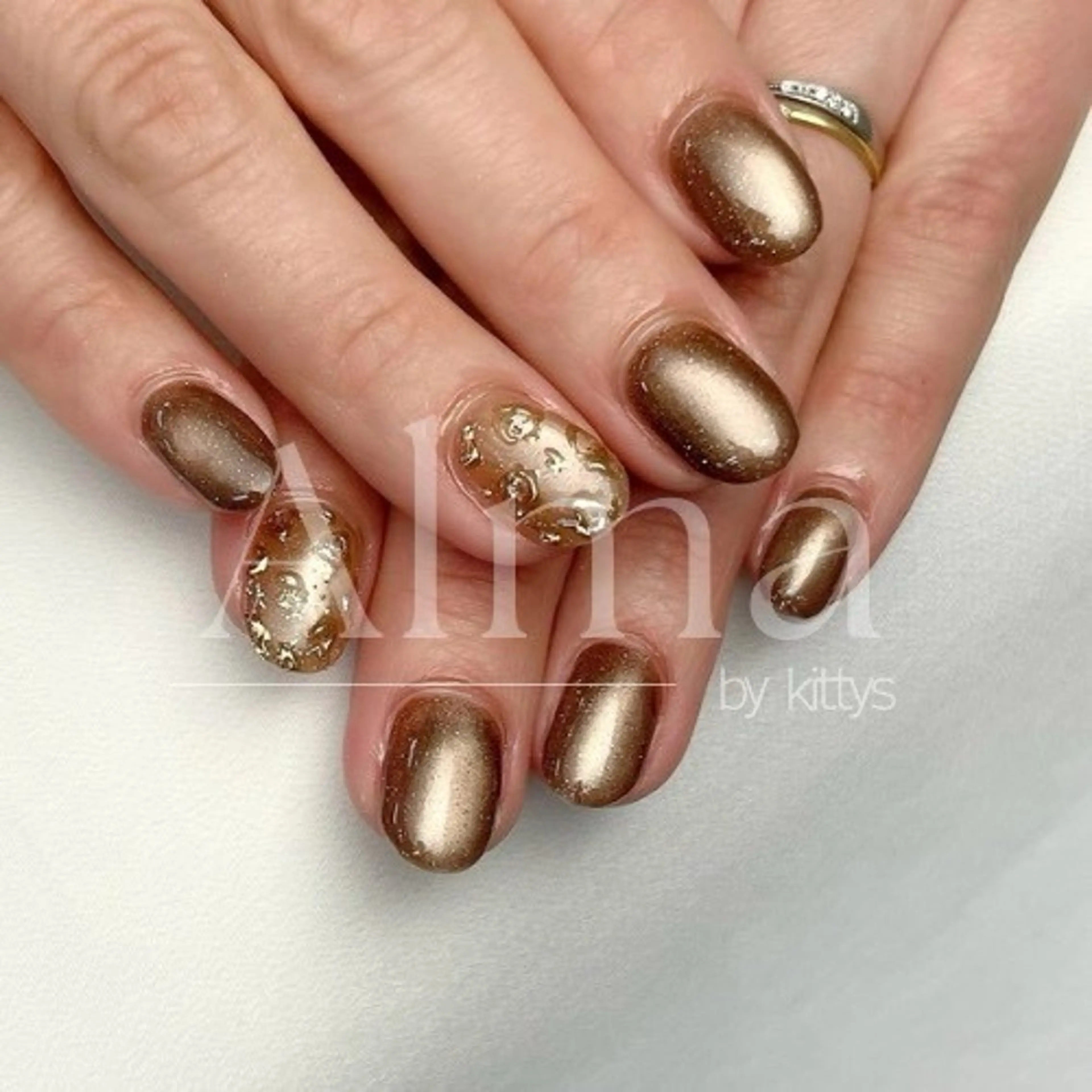 ネイル ハンドネイル Alma by kittys 谷保店所属・Alma chitoseのネイルデザイン