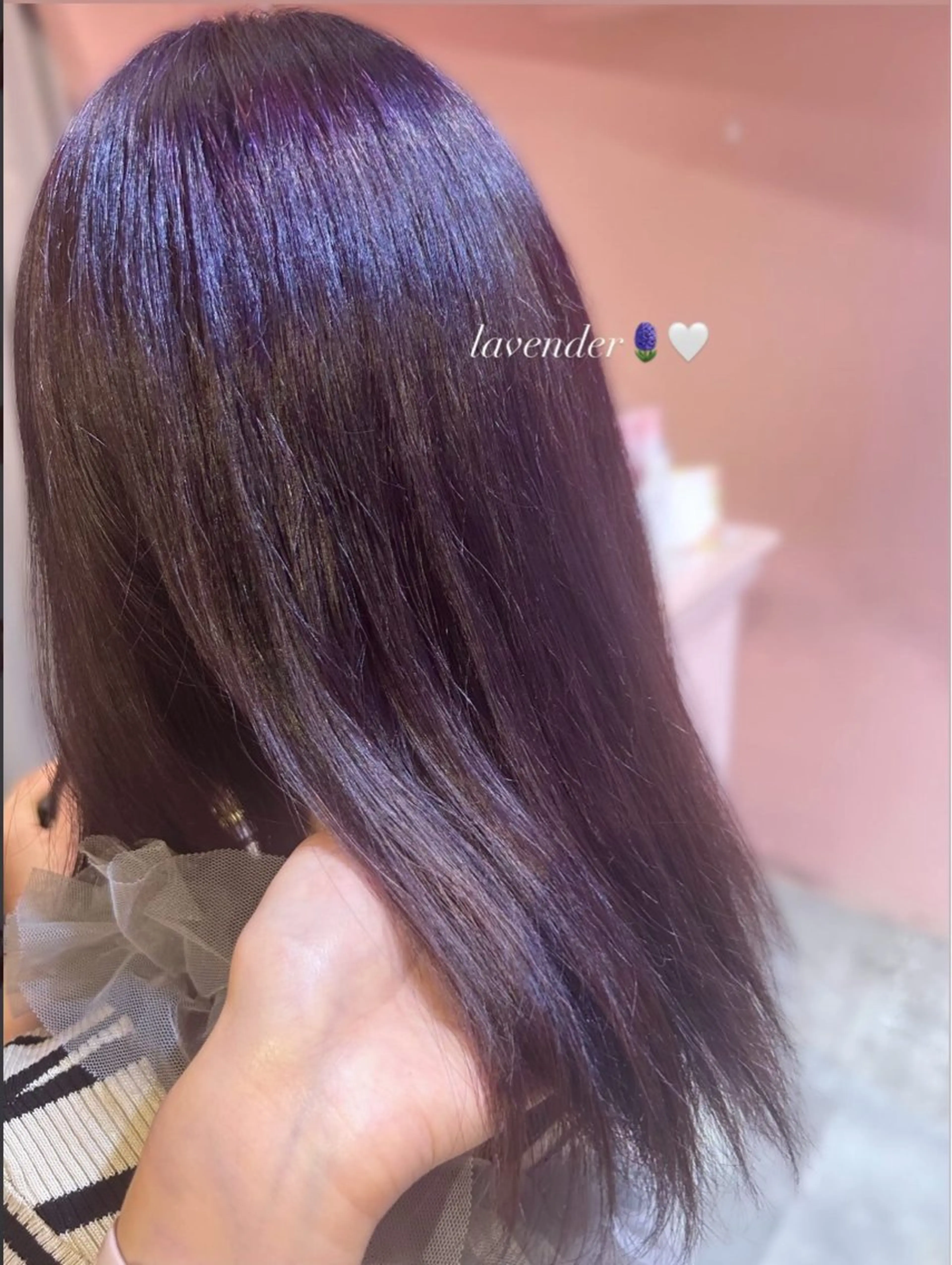 セミロング カラー ヘアカラー トリートメント 🤍ふんわりアイドル カラー🎀Rio🪽のヘアスタイル