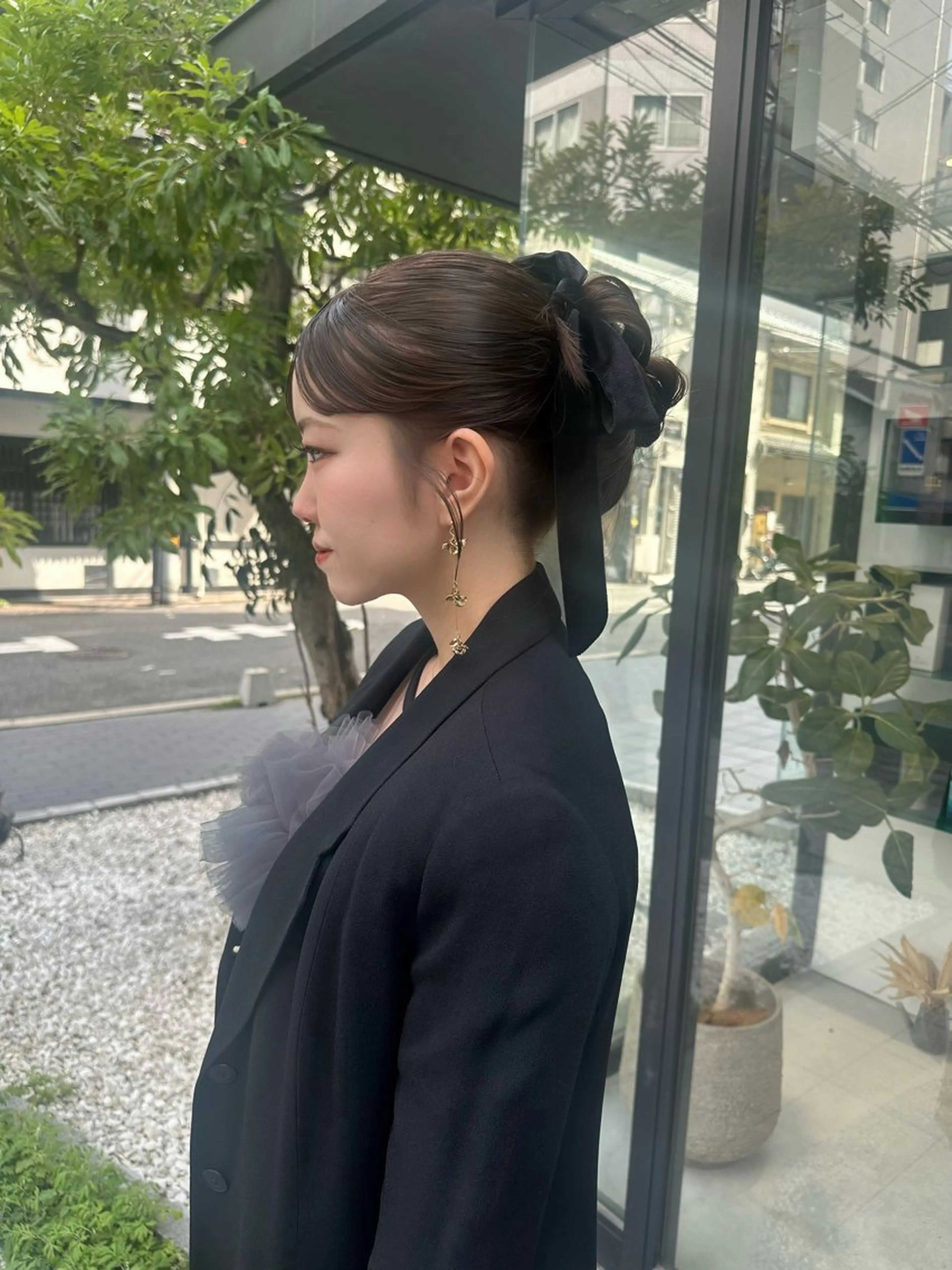 ヘアセット M所属・ハイトーン/透け感 カラー🎀真香のヘアスタイル