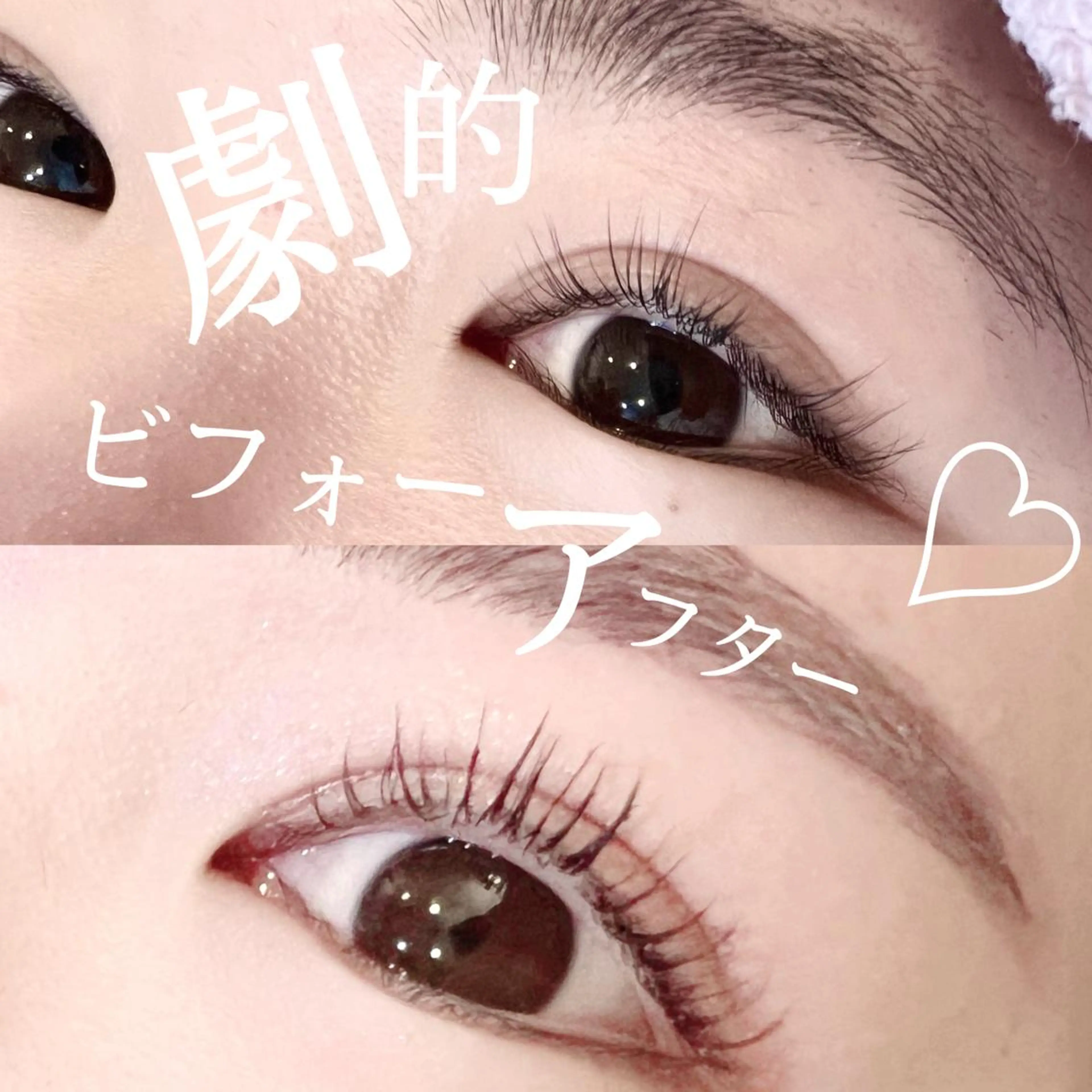 【人気NO.1メニュー】ラッシュリフト×美眉スタイリング🧖🏻‍♀️の写真