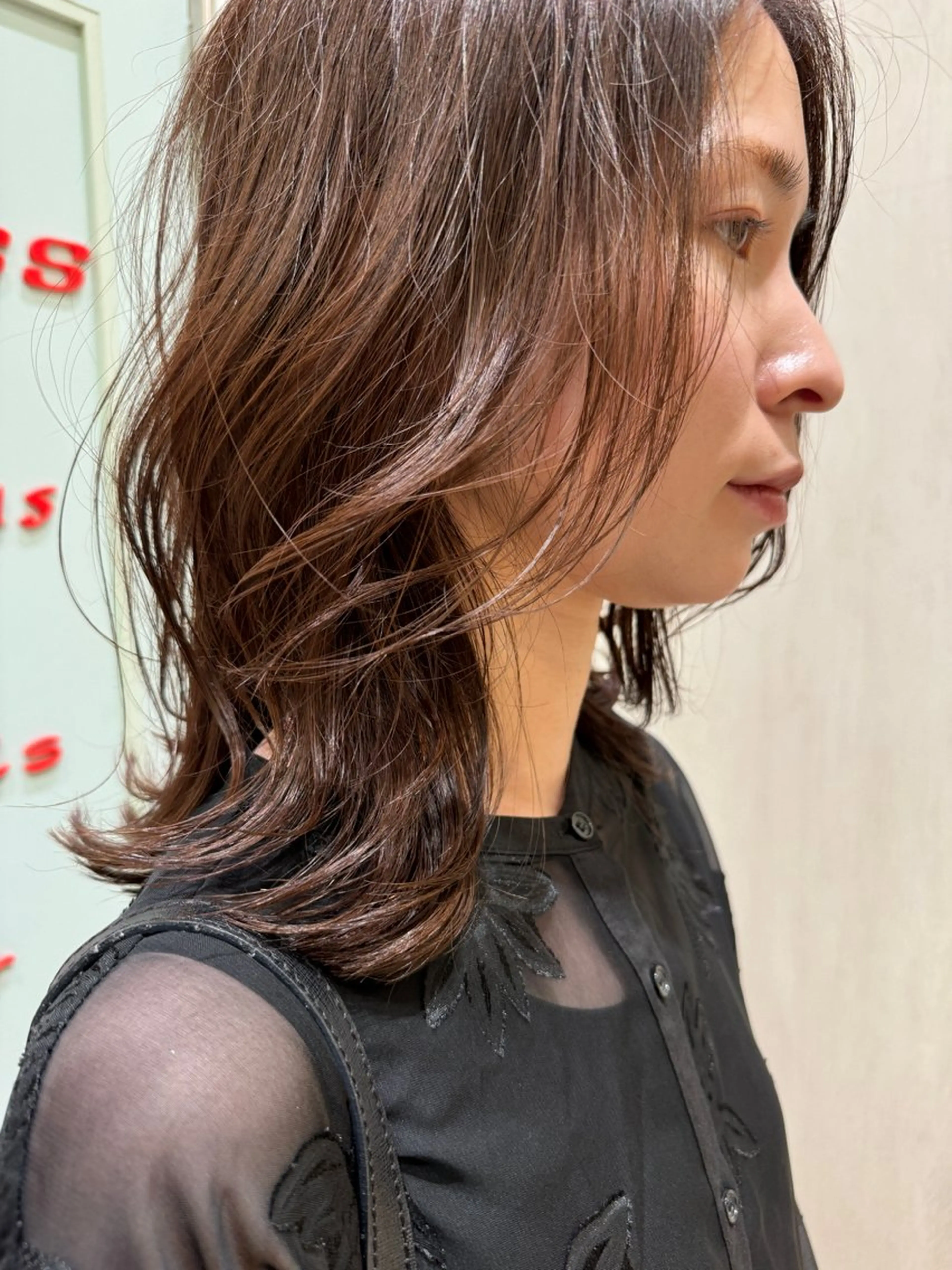 ミディアム カット 内藤　宏紀 tidasmileのヘアスタイル