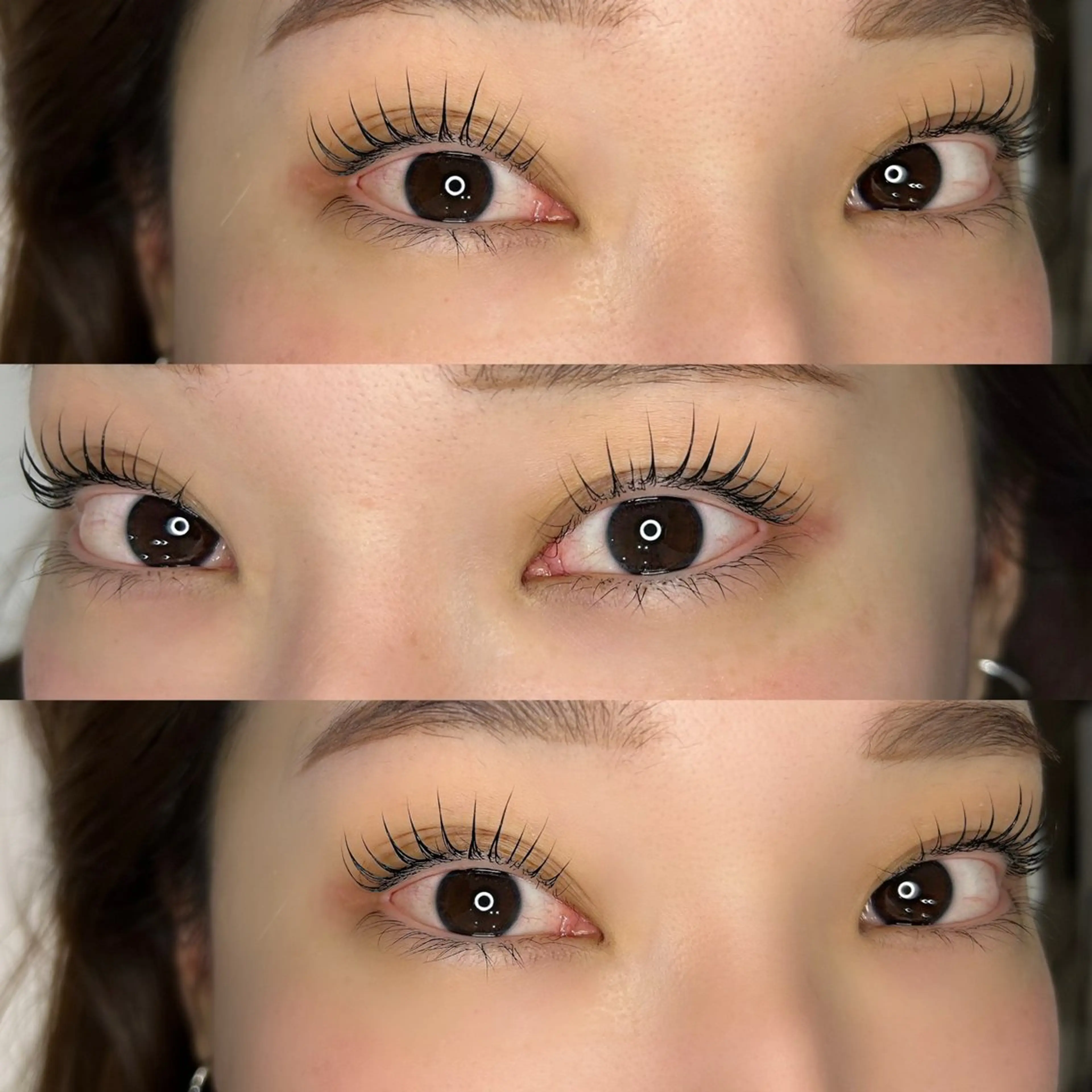 マツエク・マツパ パリジェンヌラッシュリフト Akari🖤 韓国アイドルまつぱのマツエク・マツパデザイン